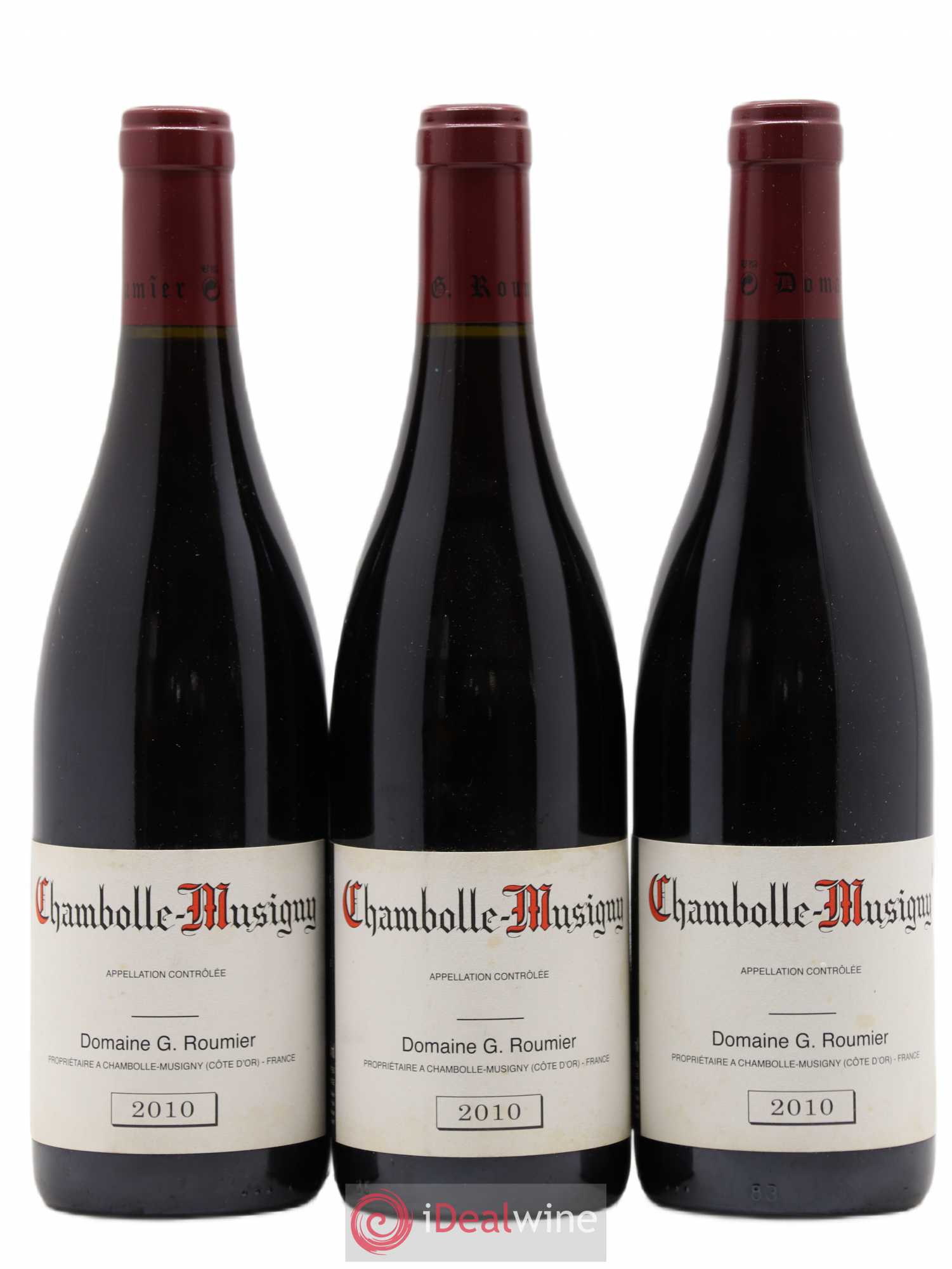 Chambolle-Musigny Georges Roumier (Domaine) 2010 - Lot de 3 bouteilles - 0
