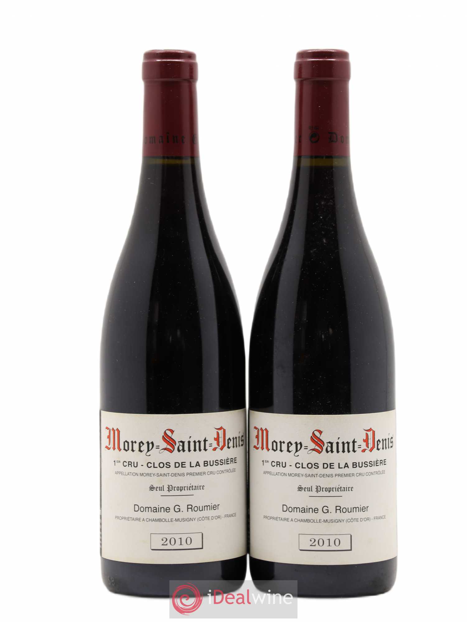 Morey-Saint-Denis 1er Cru Clos de la Bussière Georges Roumier (Domaine) 2010 - Lot de 2 bouteilles - 0