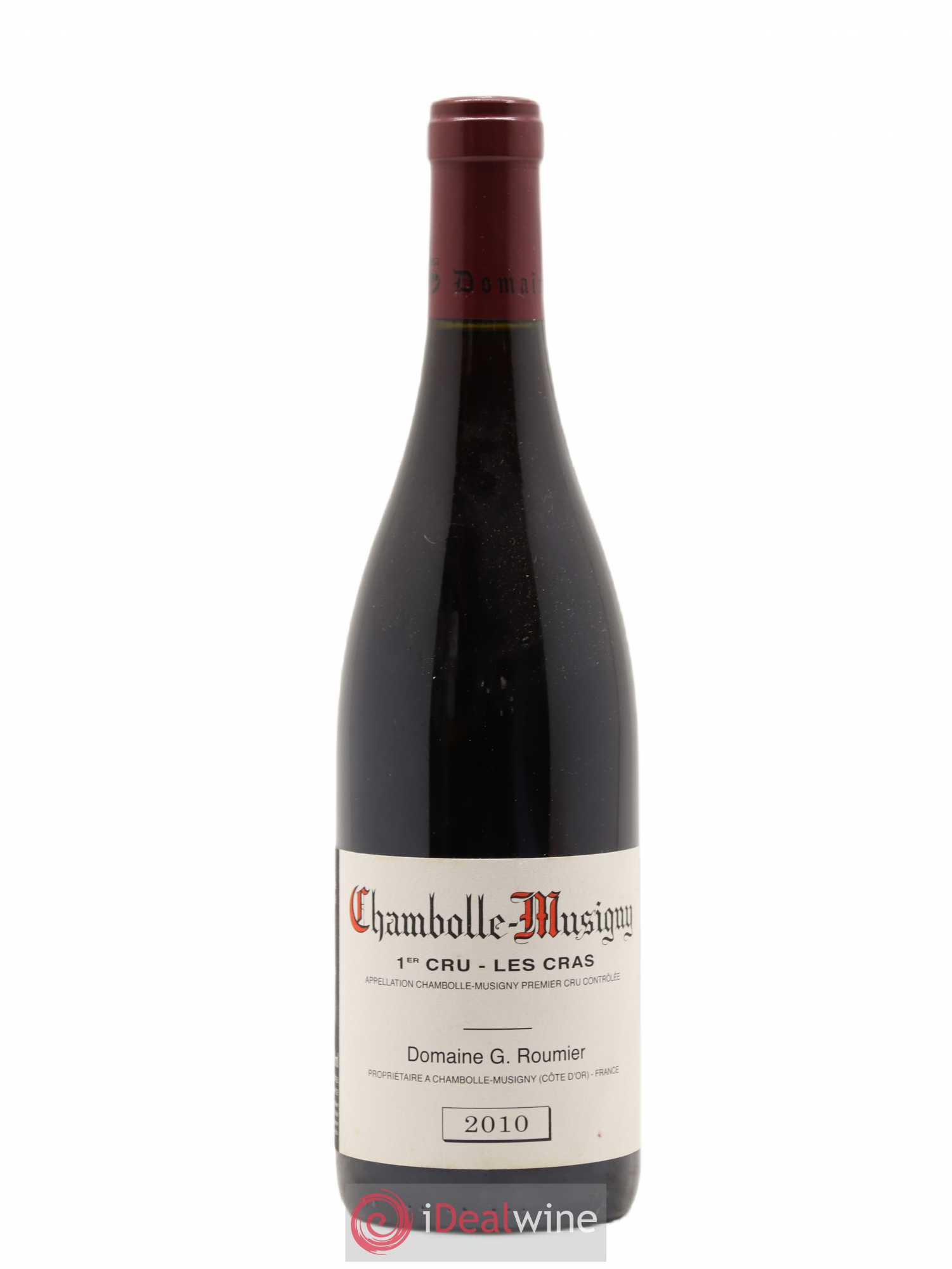Chambolle-Musigny 1er Cru Les Cras Georges Roumier (Domaine) 2010 - Lot de 1 bouteille - 0