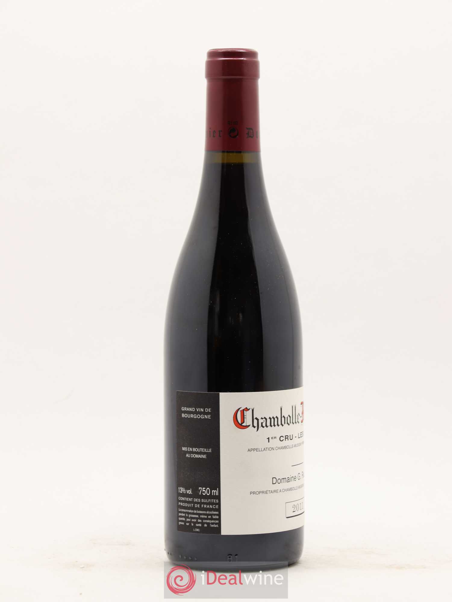 Chambolle-Musigny 1er Cru Les Cras Georges Roumier (Domaine) 2011 - Lot de 1 bouteille - 1