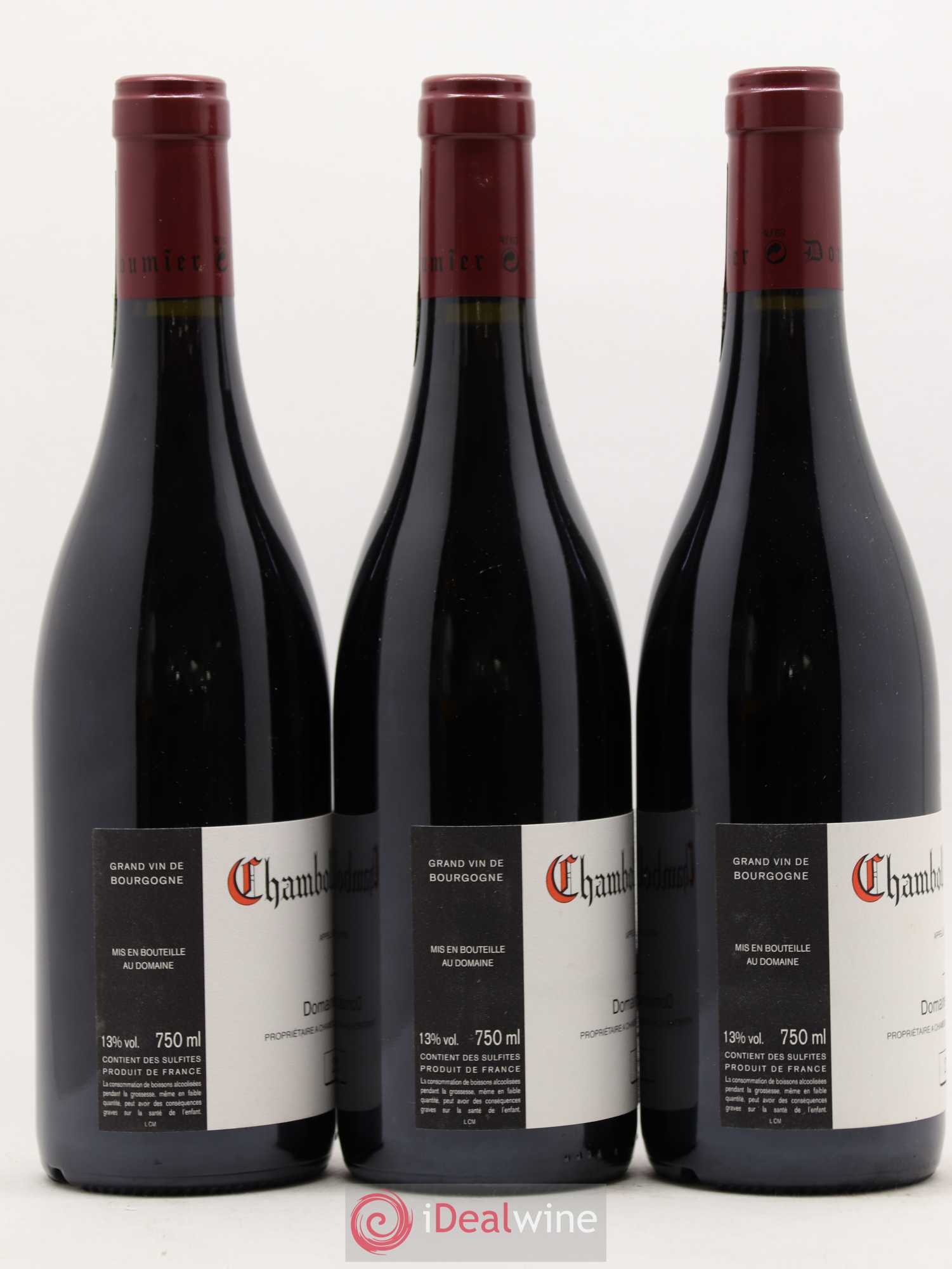 Chambolle-Musigny Georges Roumier (Domaine) 2012 - Posten von 3 Flaschen - 1