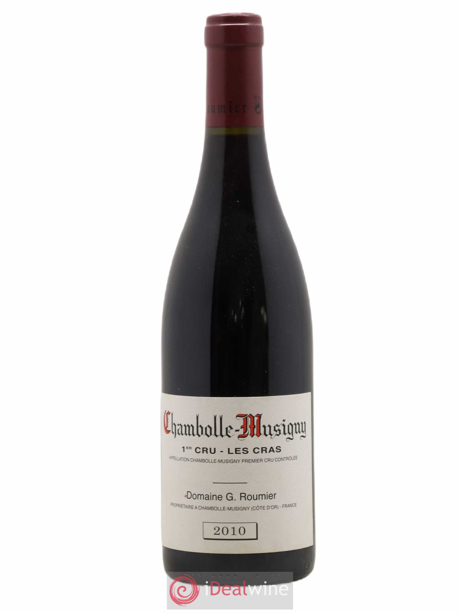 Chambolle-Musigny 1er Cru Les Cras Georges Roumier (Domaine) 2010 - Lot de 1 bouteille - 0