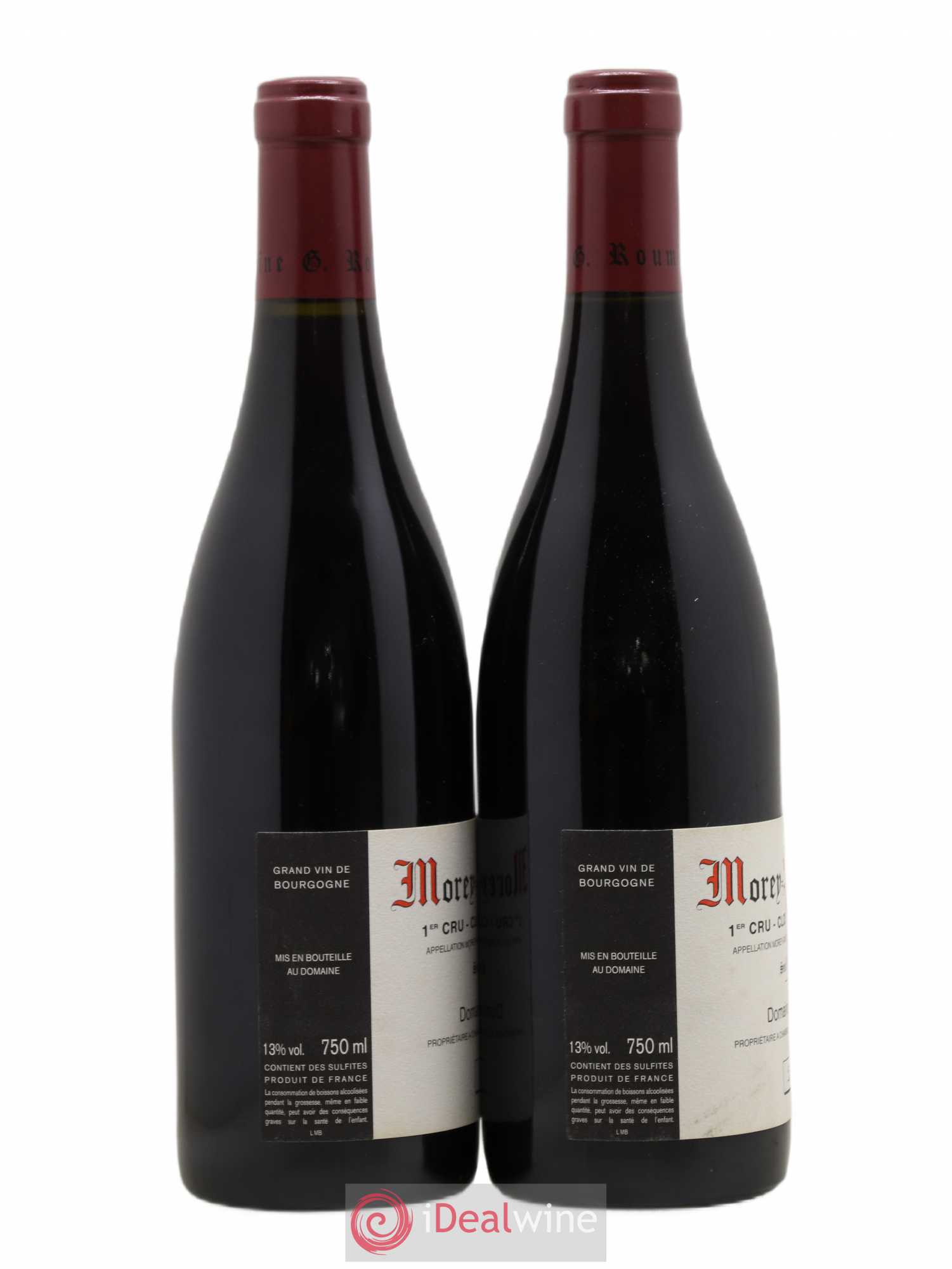 Morey-Saint-Denis 1er Cru Clos de la Bussière Georges Roumier (Domaine) 2010 - Lot de 2 bouteilles - 1