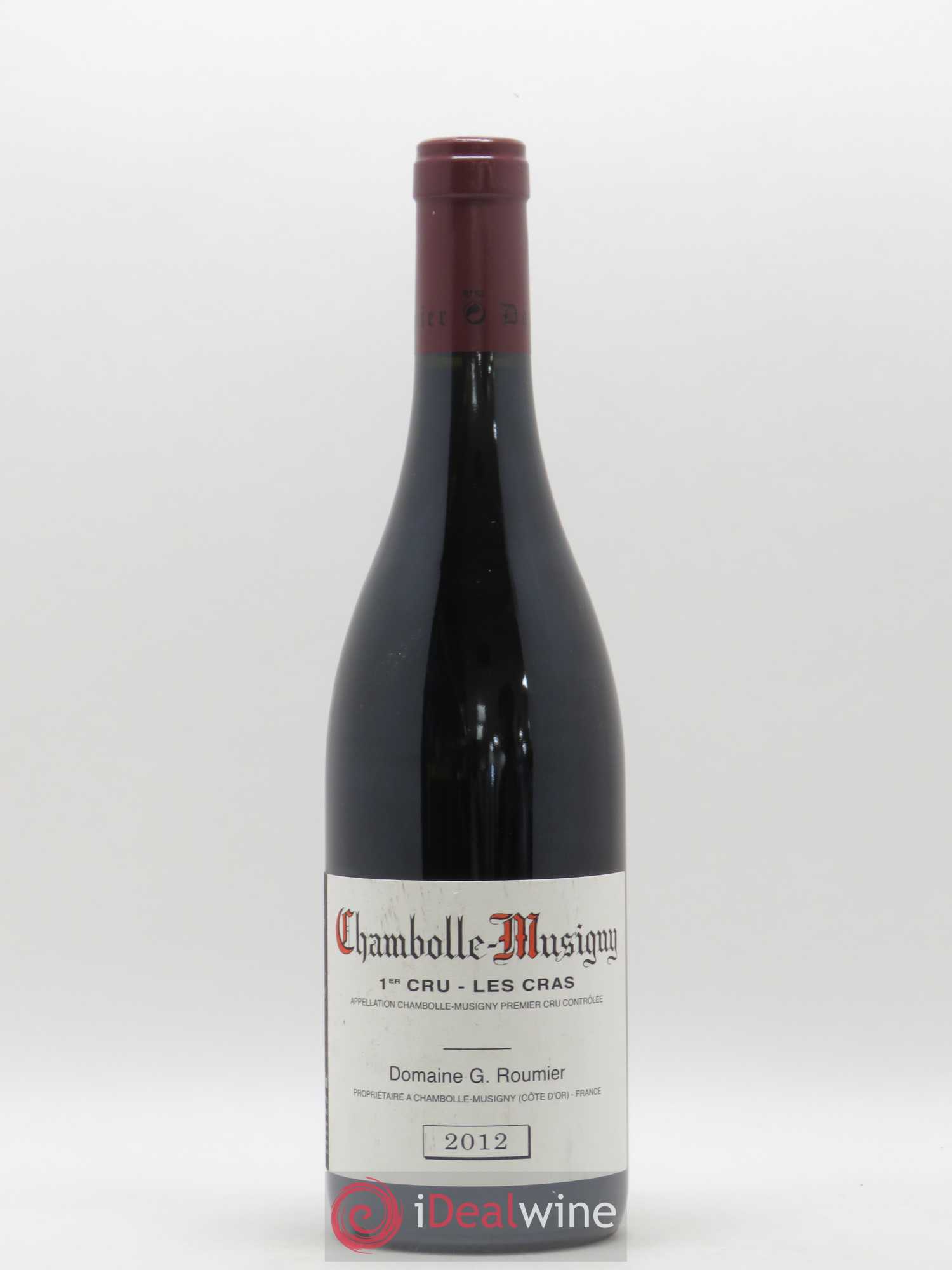 Chambolle-Musigny 1er Cru Les Cras Georges Roumier (Domaine) 2012 - Lot de 1 bouteille - 0