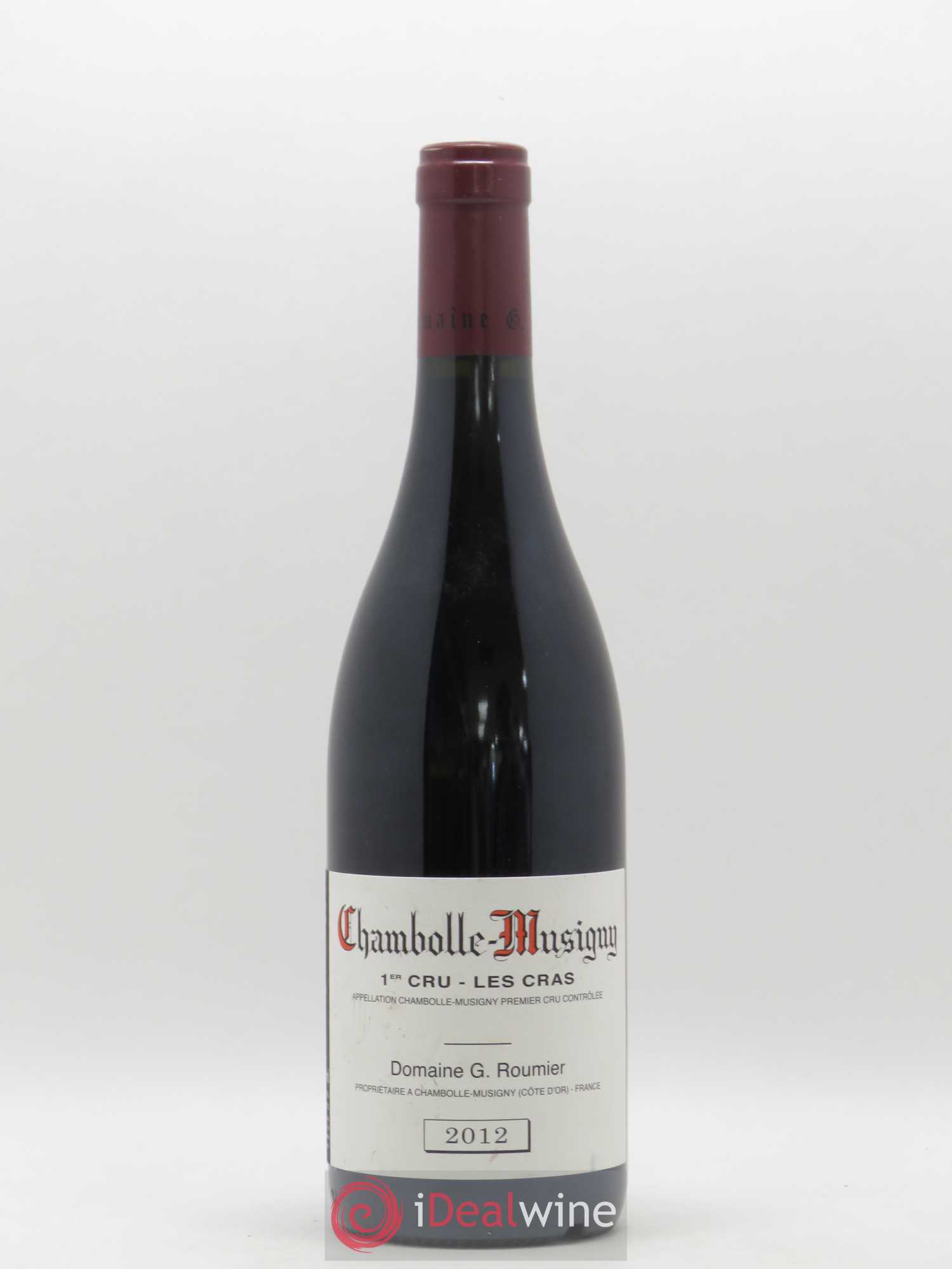 Chambolle-Musigny 1er Cru Les Cras Georges Roumier (Domaine) 2012 - Lot de 1 bouteille - 0