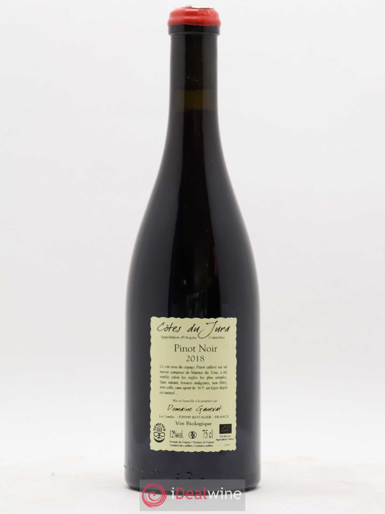 Côtes du Jura Les Grands Teppes Jean-François Ganevat (Domaine) 2018 - Lot de 1 bouteille - 1