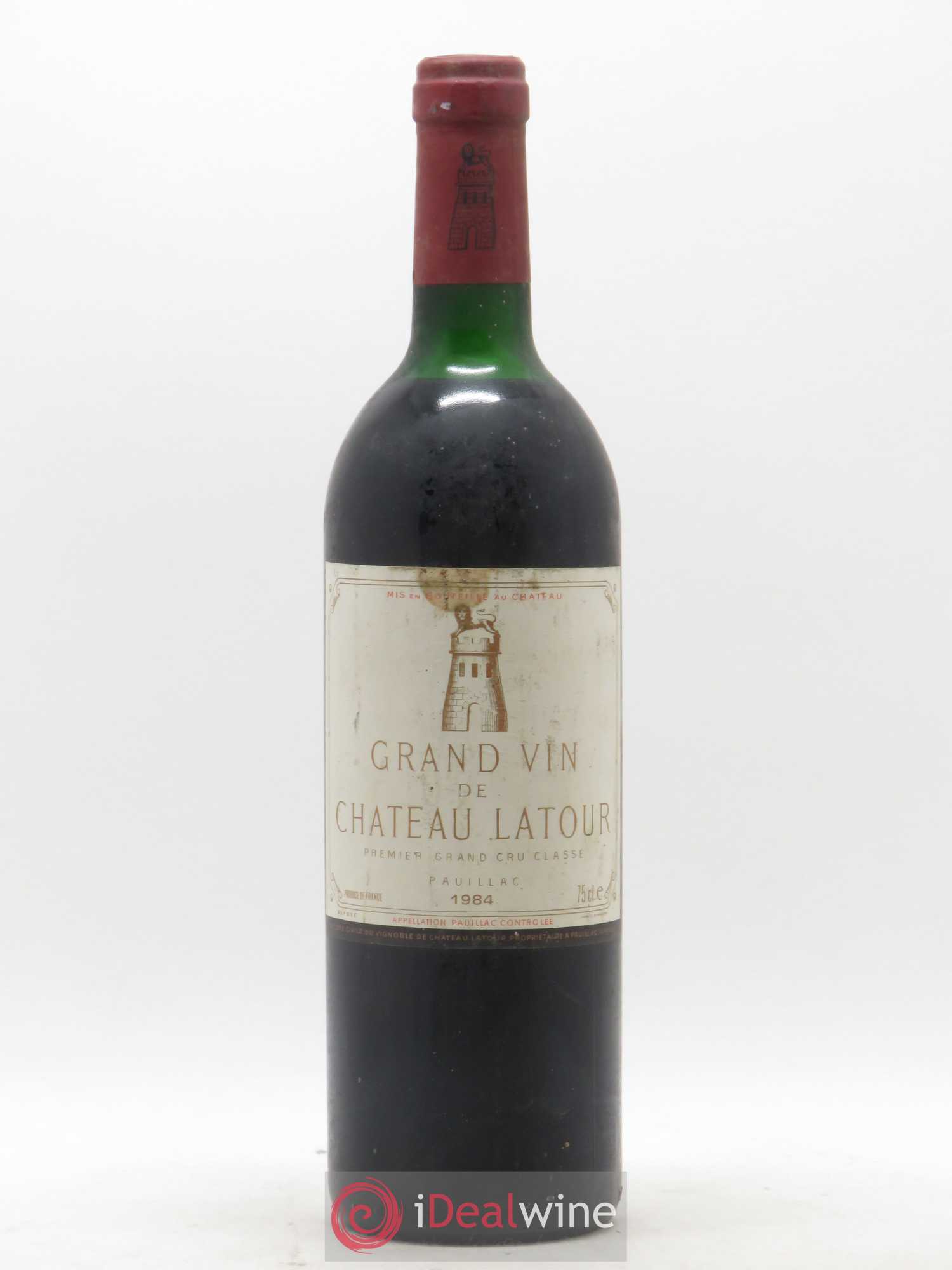 Château Latour 1er Grand Cru Classé 1984 - Lot de 1 bouteille - 0