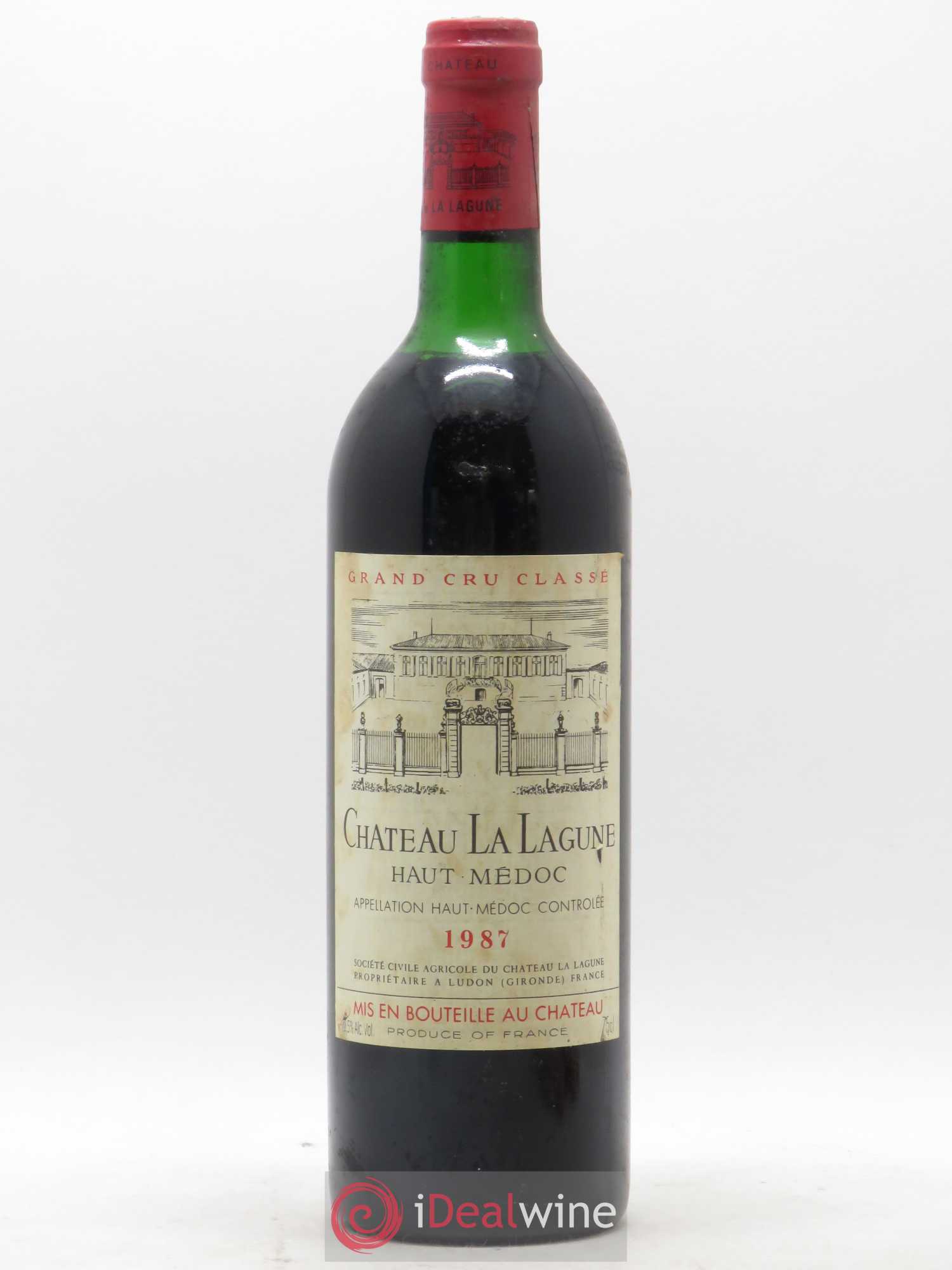 Château la Lagune 3ème Grand Cru Classé 1987 - Lot de 1 bouteille - 0