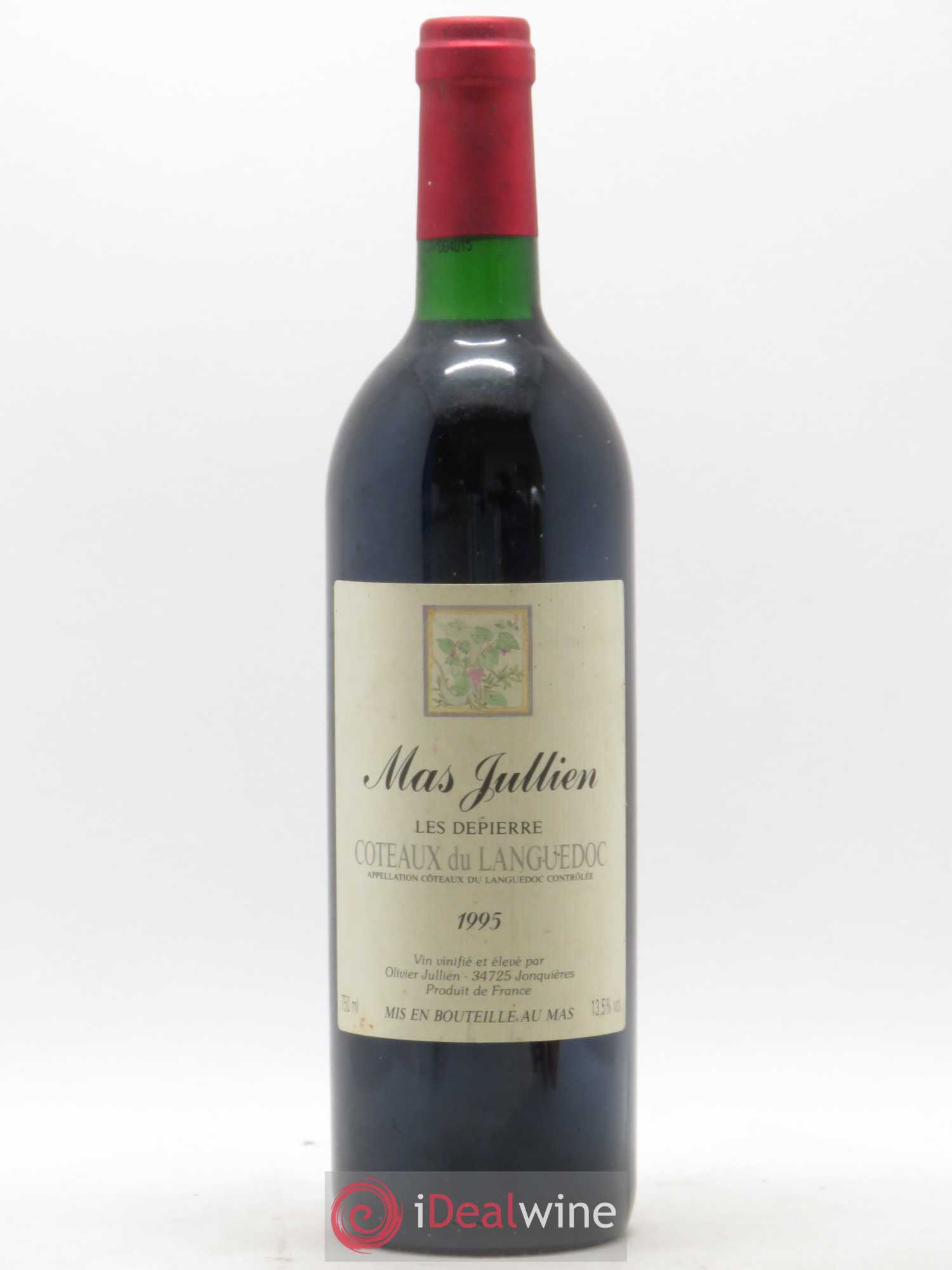 Coteaux du Languedoc Les Depierre Mas Jullien 1995 - Posten von 1 Flasche - 0
