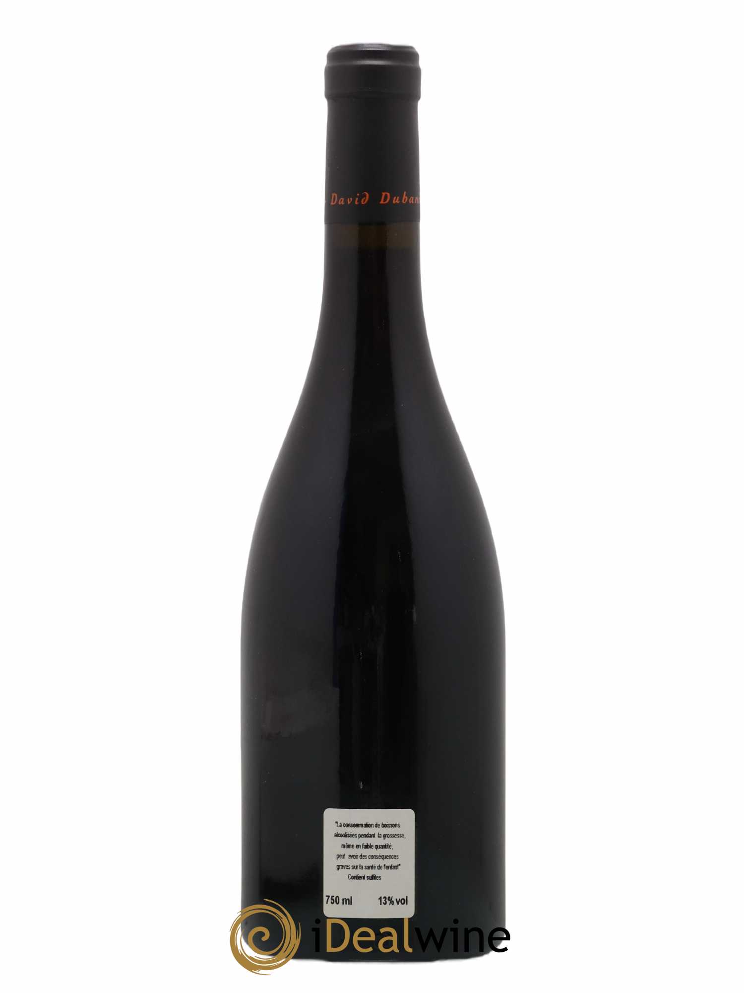 Clos de Vougeot Grand Cru David Duband (Domaine) 2010 - Lot de 1 bouteille - 1