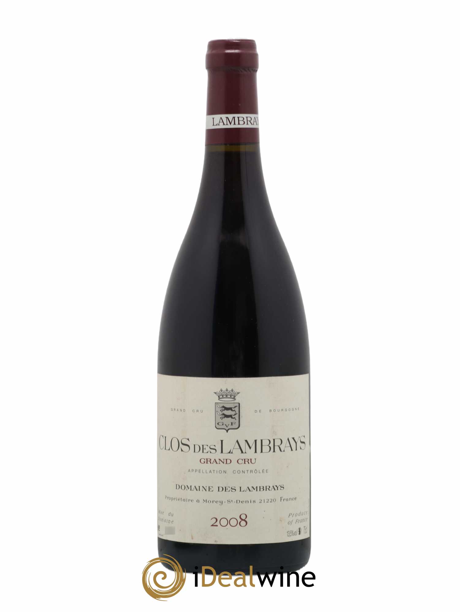 Clos des Lambrays Grand Cru Domaine des Lambrays 2008 - Lotto di 1 bottiglia - 0