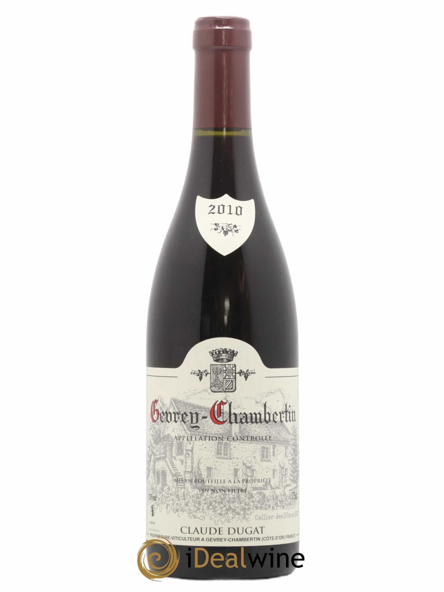 Gevrey-Chambertin Claude Dugat 2010 - Lot de 1 bouteille - 0