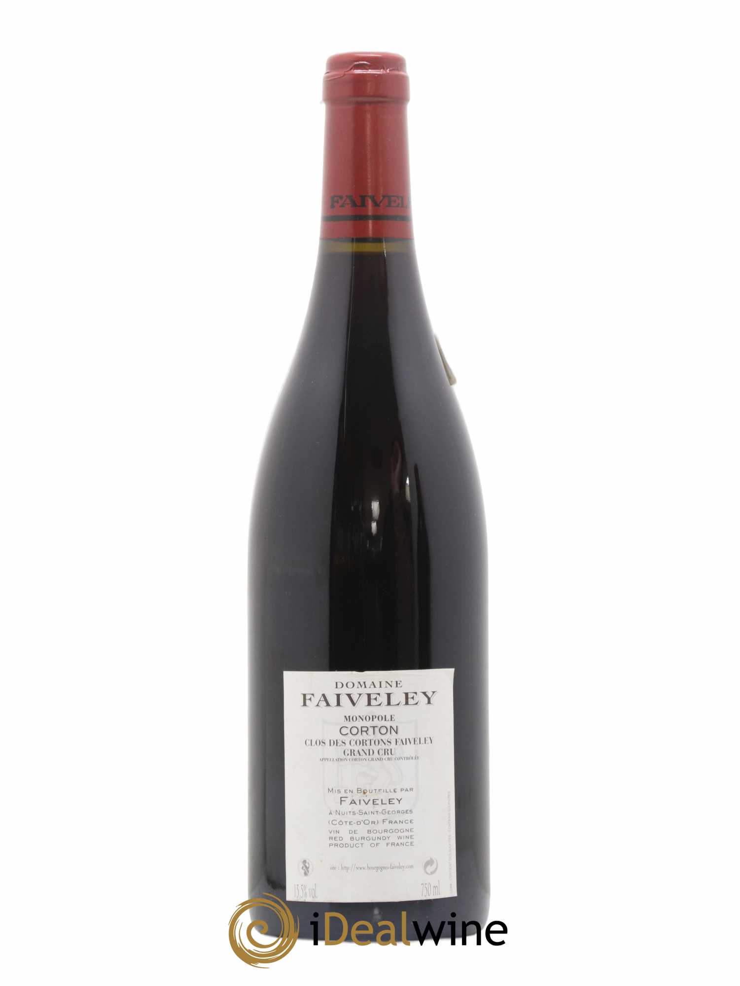 Corton Grand Cru Clos des Cortons Faiveley 2009 - Lot de 1 bouteille - 1
