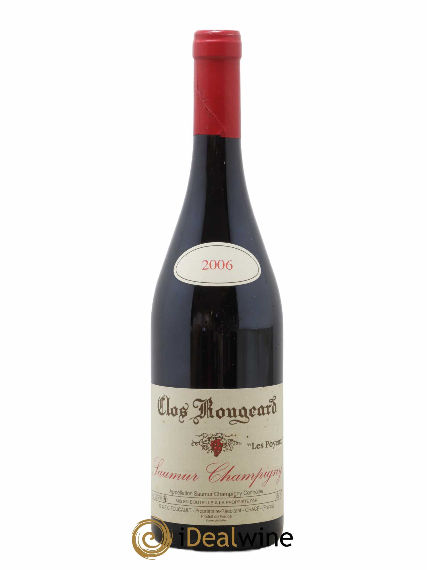 Saumur-Champigny Les Poyeux Clos Rougeard 2006 - Lot de 1 bouteille - 0