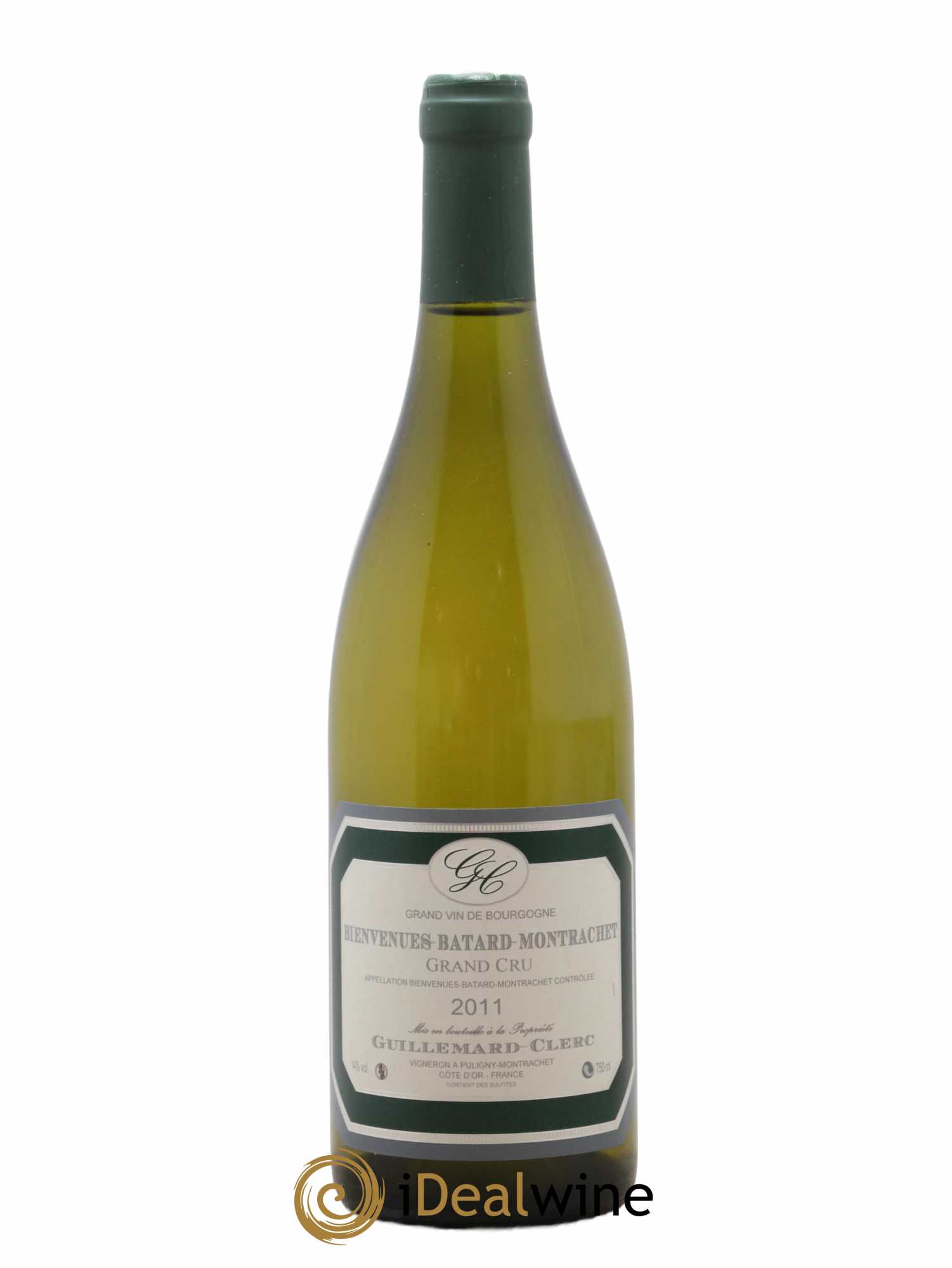 Bienvenues-Bâtard-Montrachet Grand Cru Domaine Guillemard Clerc 2011 - Lot of 1 bottle - 0