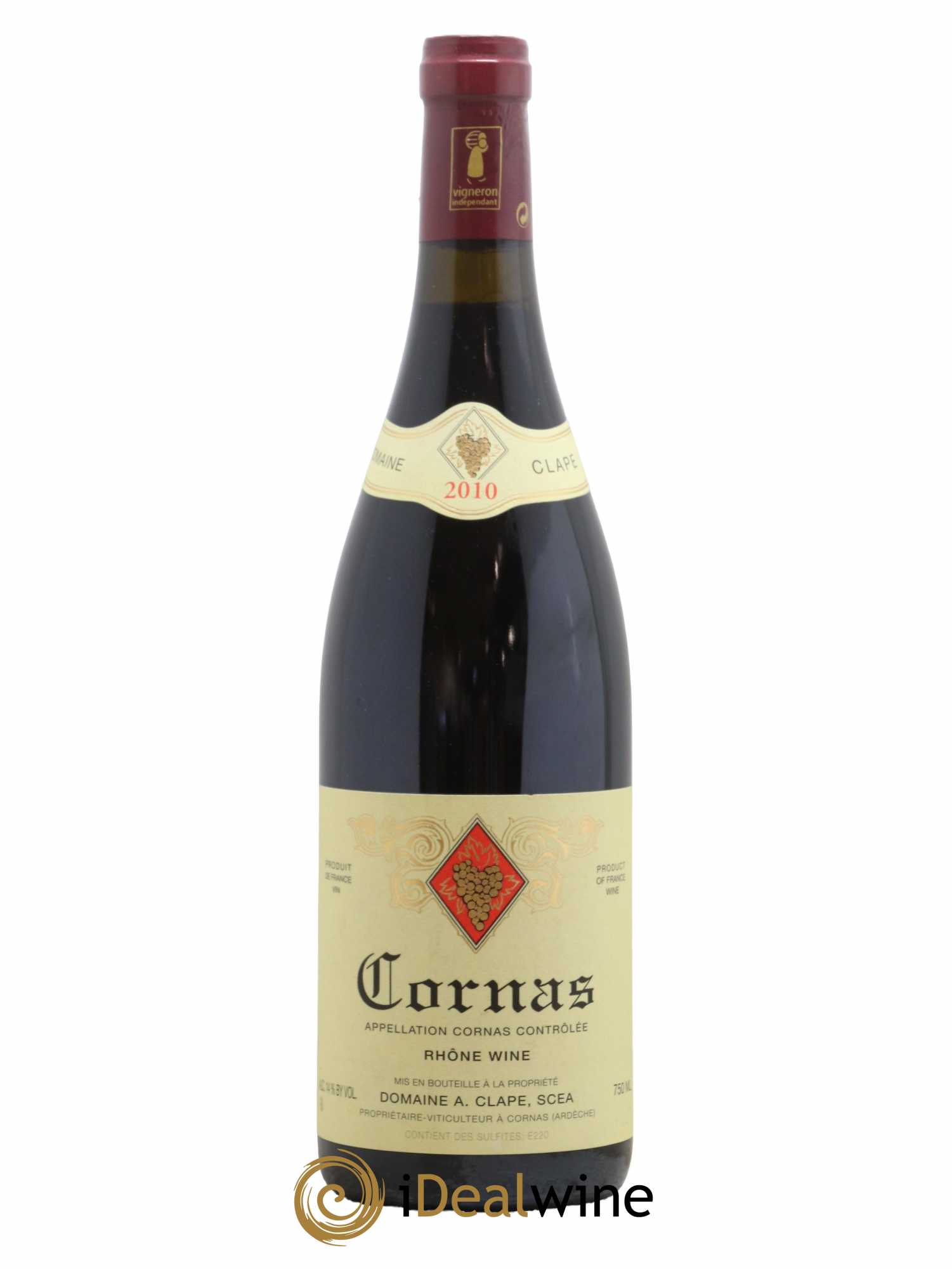 Cornas Auguste Clape 2010 - Lot de 1 bouteille - 0