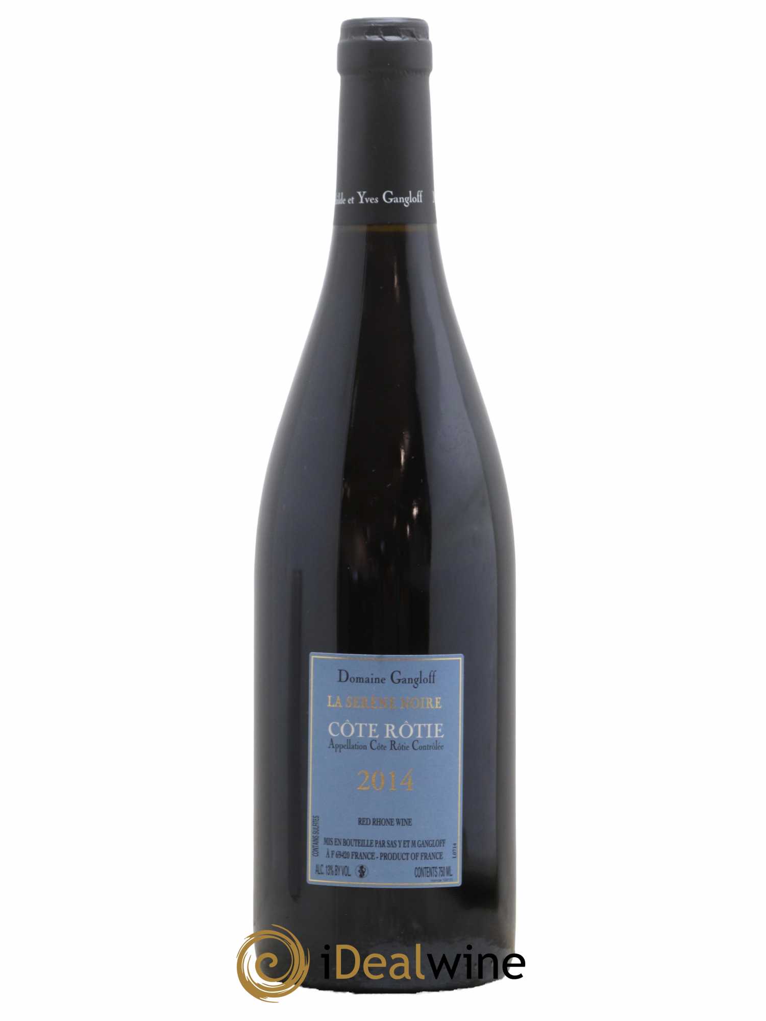 Côte-Rôtie La Sereine Noire Gangloff (Domaine) 2014 - Lot de 1 bouteille - 1