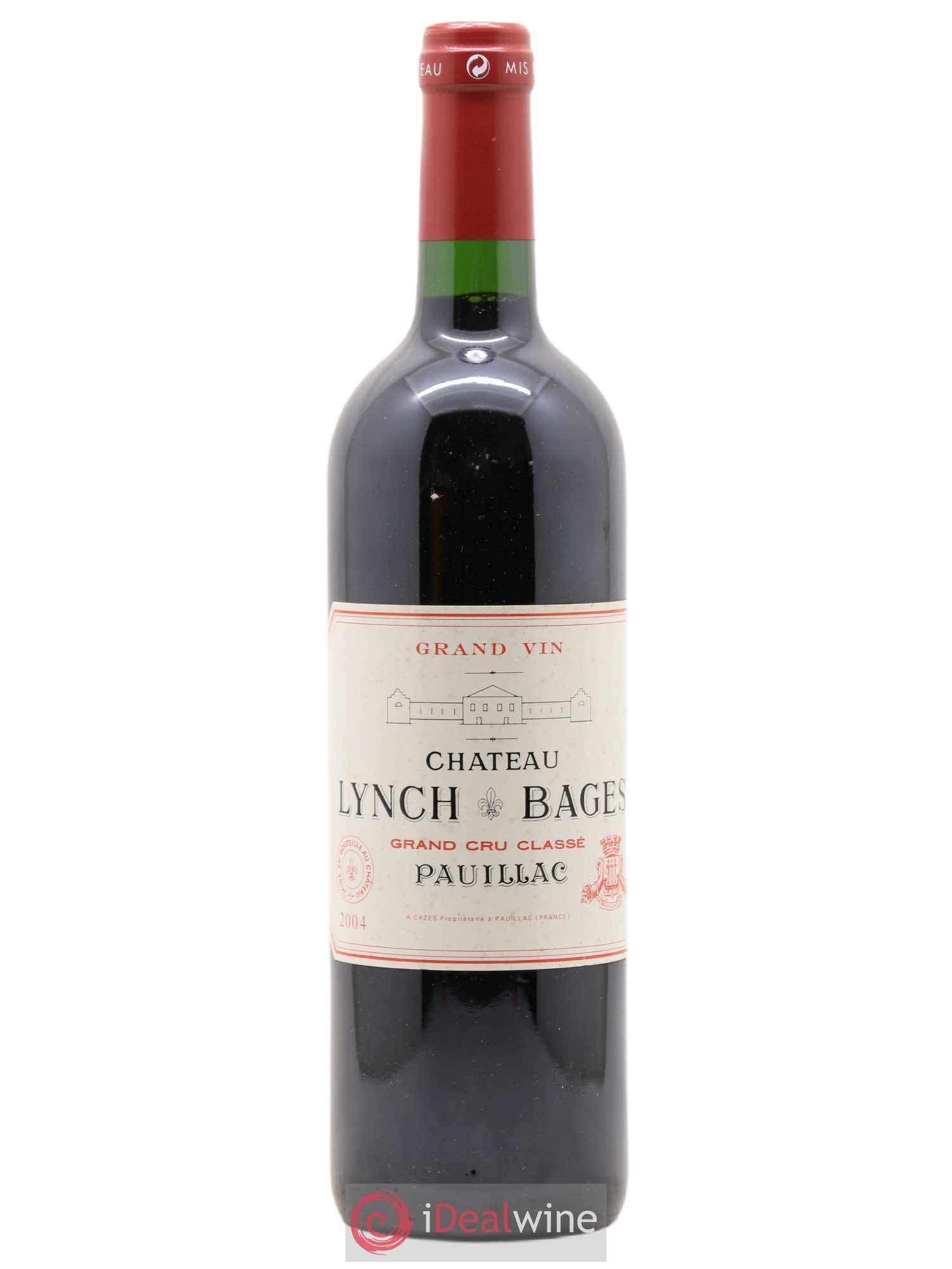Château Lynch Bages 5ème Grand Cru Classé 2004 - Lot de 1 bouteille - 0