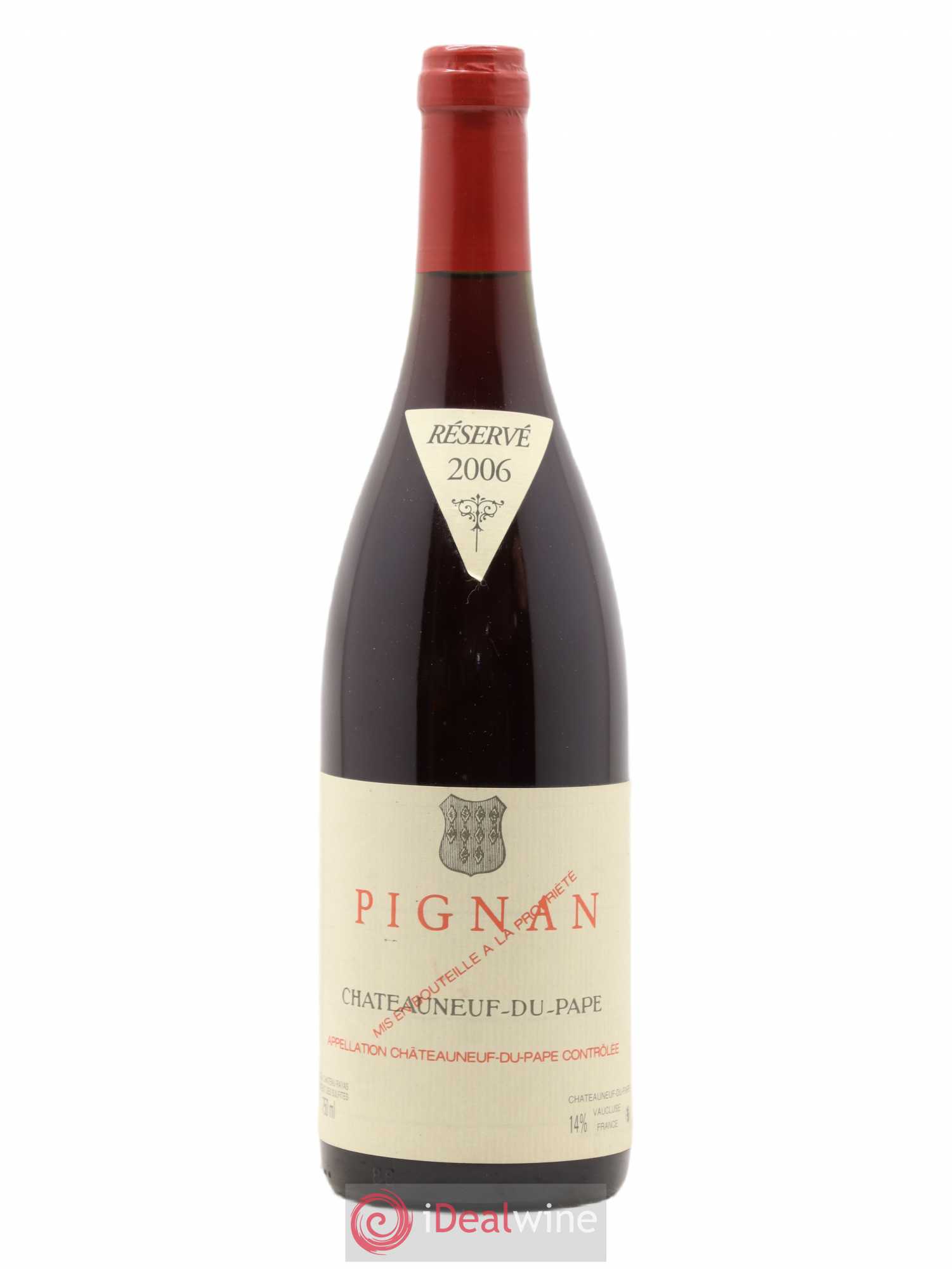 Châteauneuf-du-Pape Pignan Emmanuel Reynaud 2006 - Lot de 1 bouteille - 0