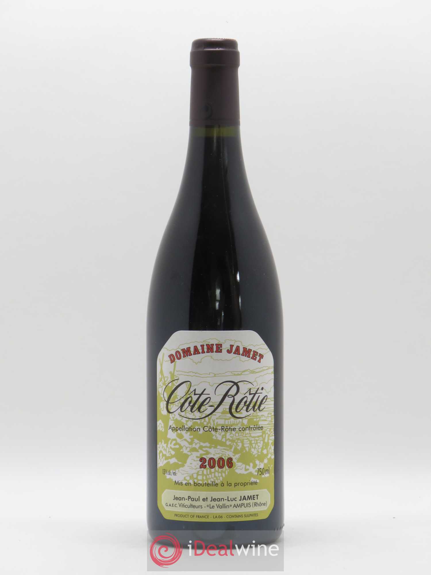 Côte-Rôtie Jamet (Domaine) 2006 - Lot de 1 bouteille - 0