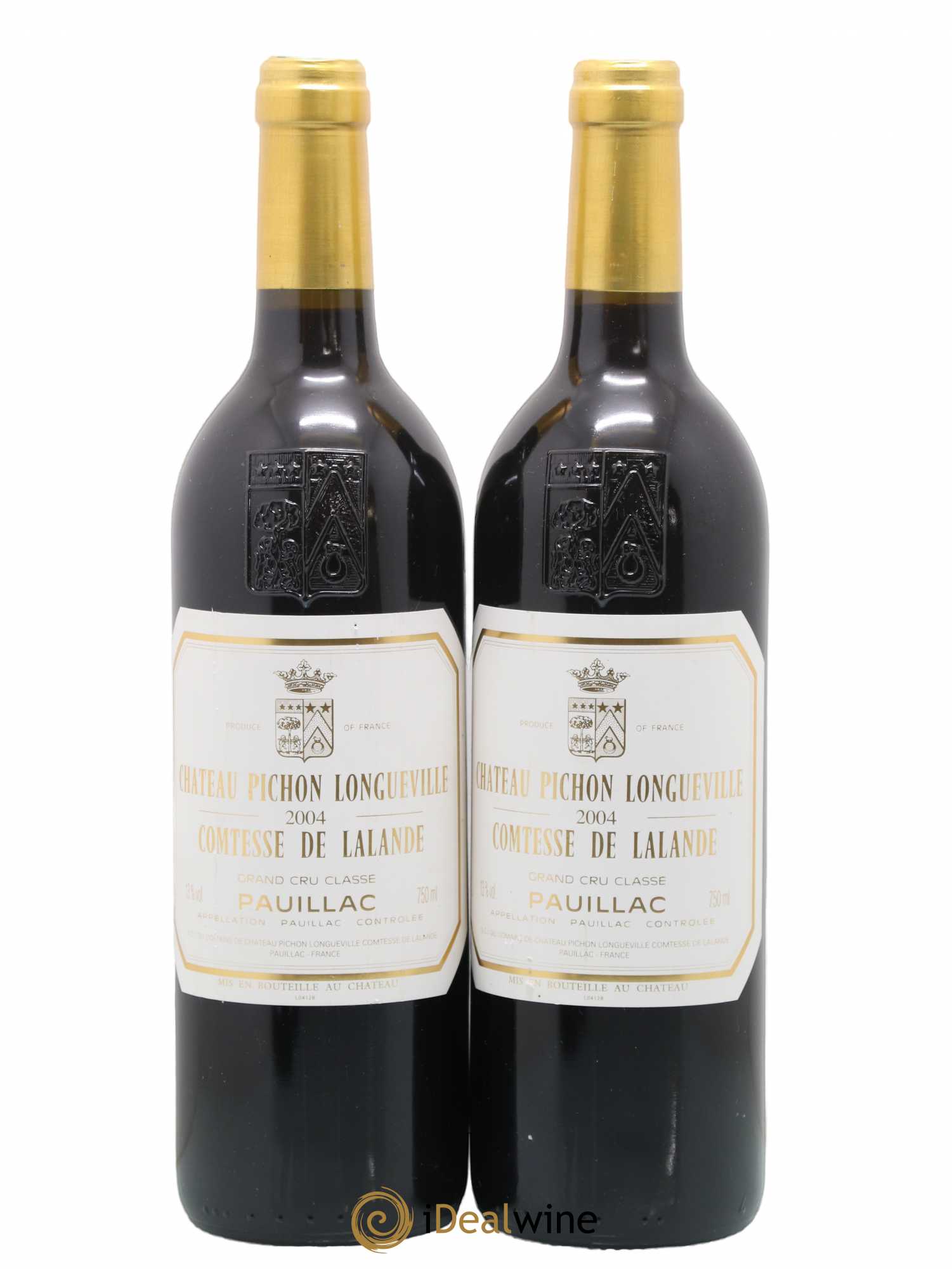 Château Pichon Longueville Comtesse de Lalande 2ème Grand Cru Classé 2004 - Lot de 2 bouteilles - 0