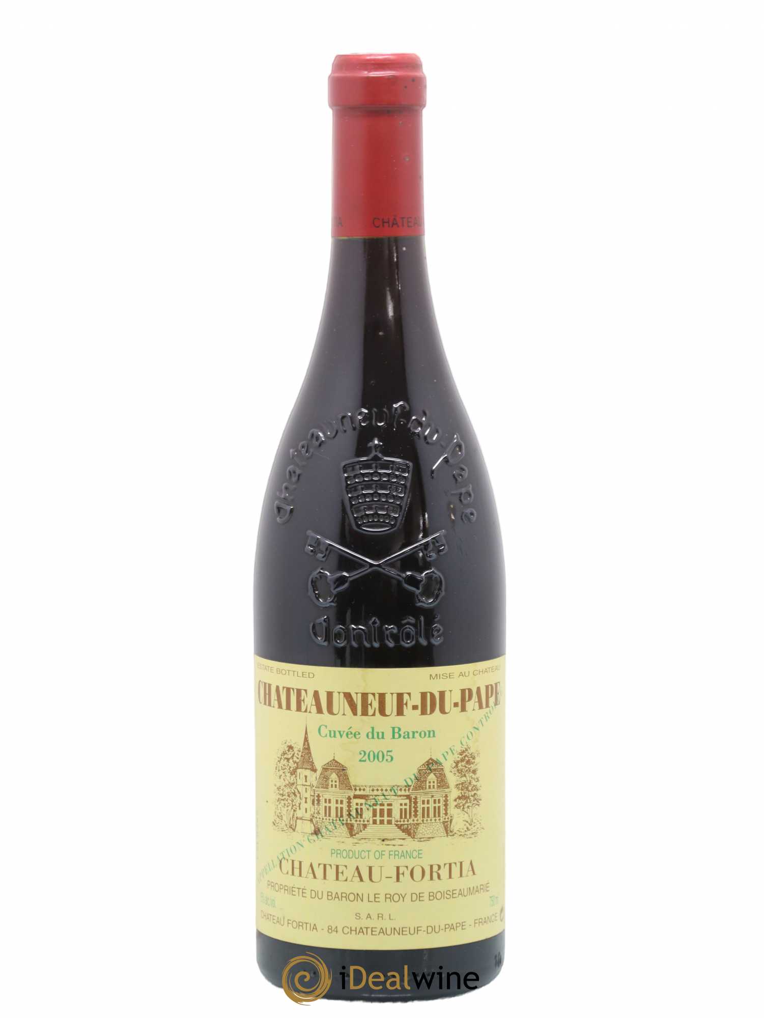 Châteauneuf-du-Pape Cuvee du Baron Château Fortia 2005 - Posten von 1 Flasche - 0