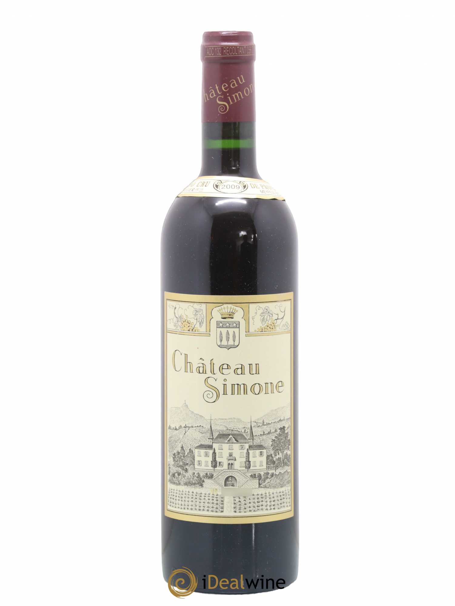 Palette Château Simone Famille Rougier 2009 - Lot de 1 bouteille - 0