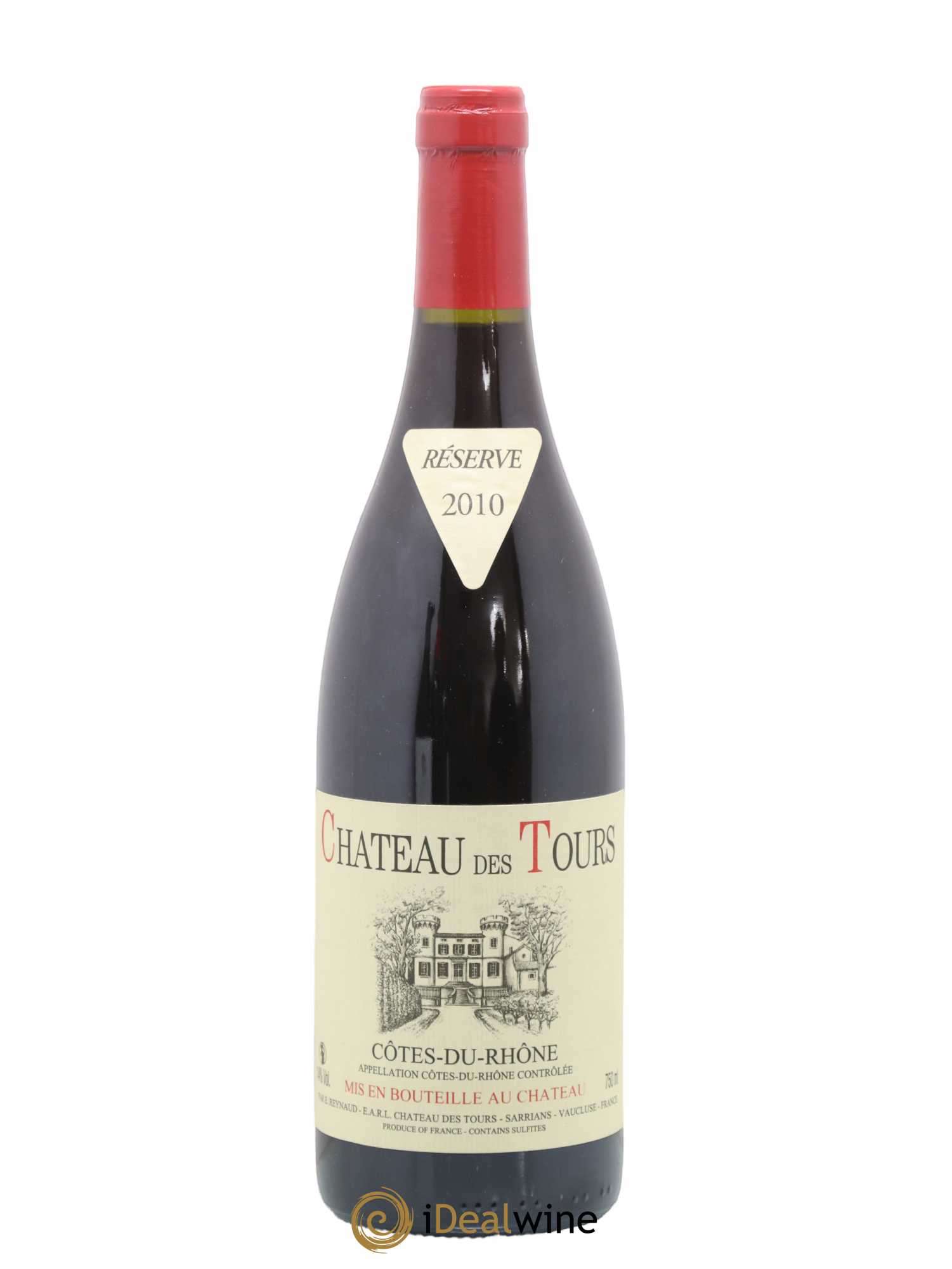Côtes-du-Rhône Château des Tours Emmanuel Reynaud 2010 - Lot de 1 bouteille - 0