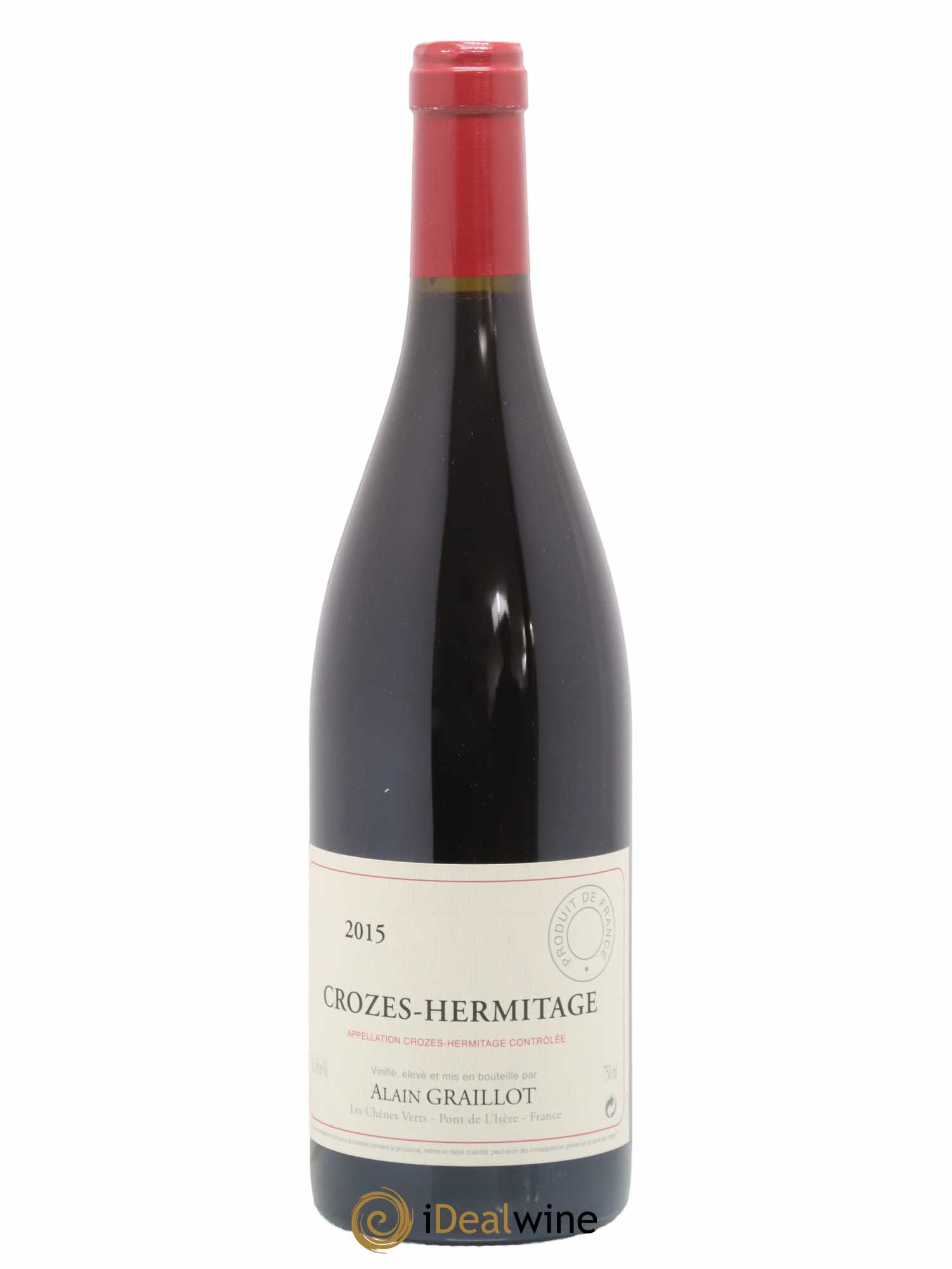 Crozes-Hermitage Domaine Graillot 2015 - Lot de 1 bouteille - 0