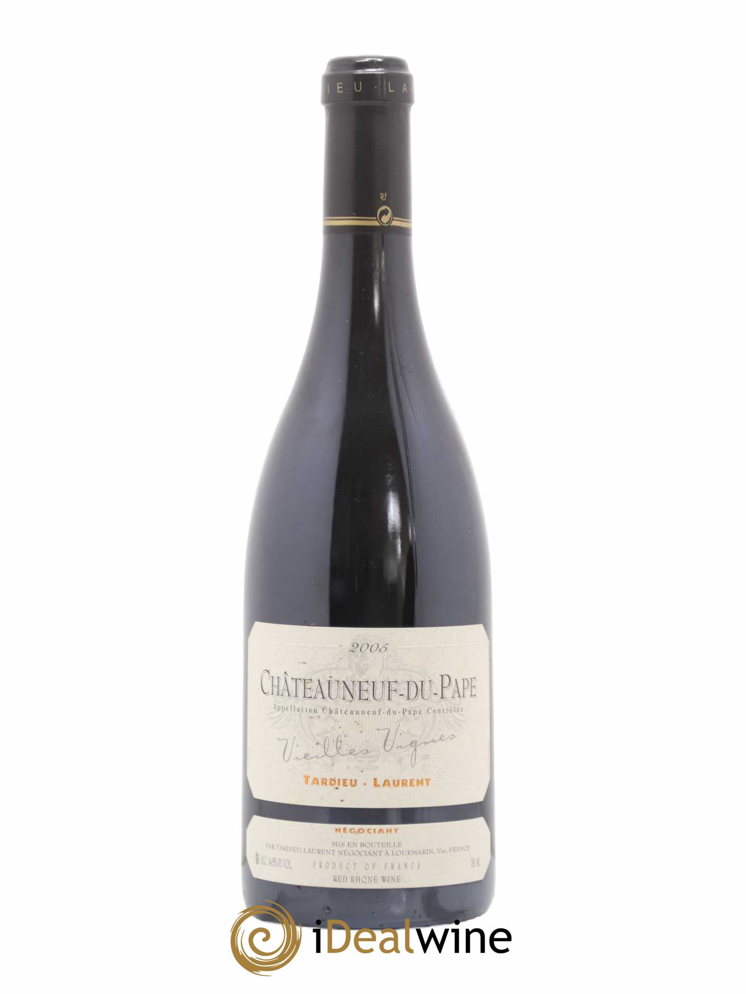 Châteauneuf-du-Pape Tardieu-Laurent Vieilles vignes Famille Tardieu 2005 - Lot de 1 bouteille - 0