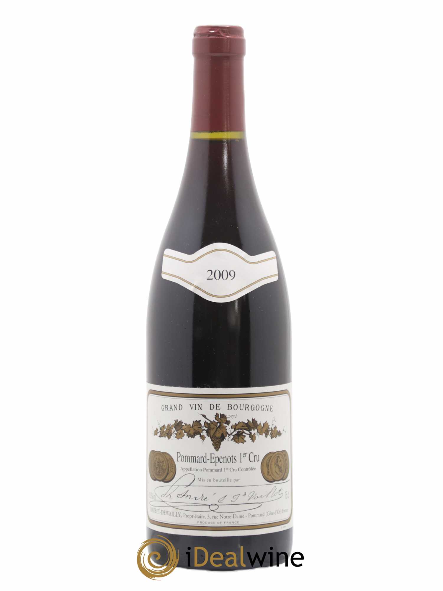 Pommard 1er Cru Epenots Domaine Loubet Dewailly 2009 - Posten von 1 Flasche - 0