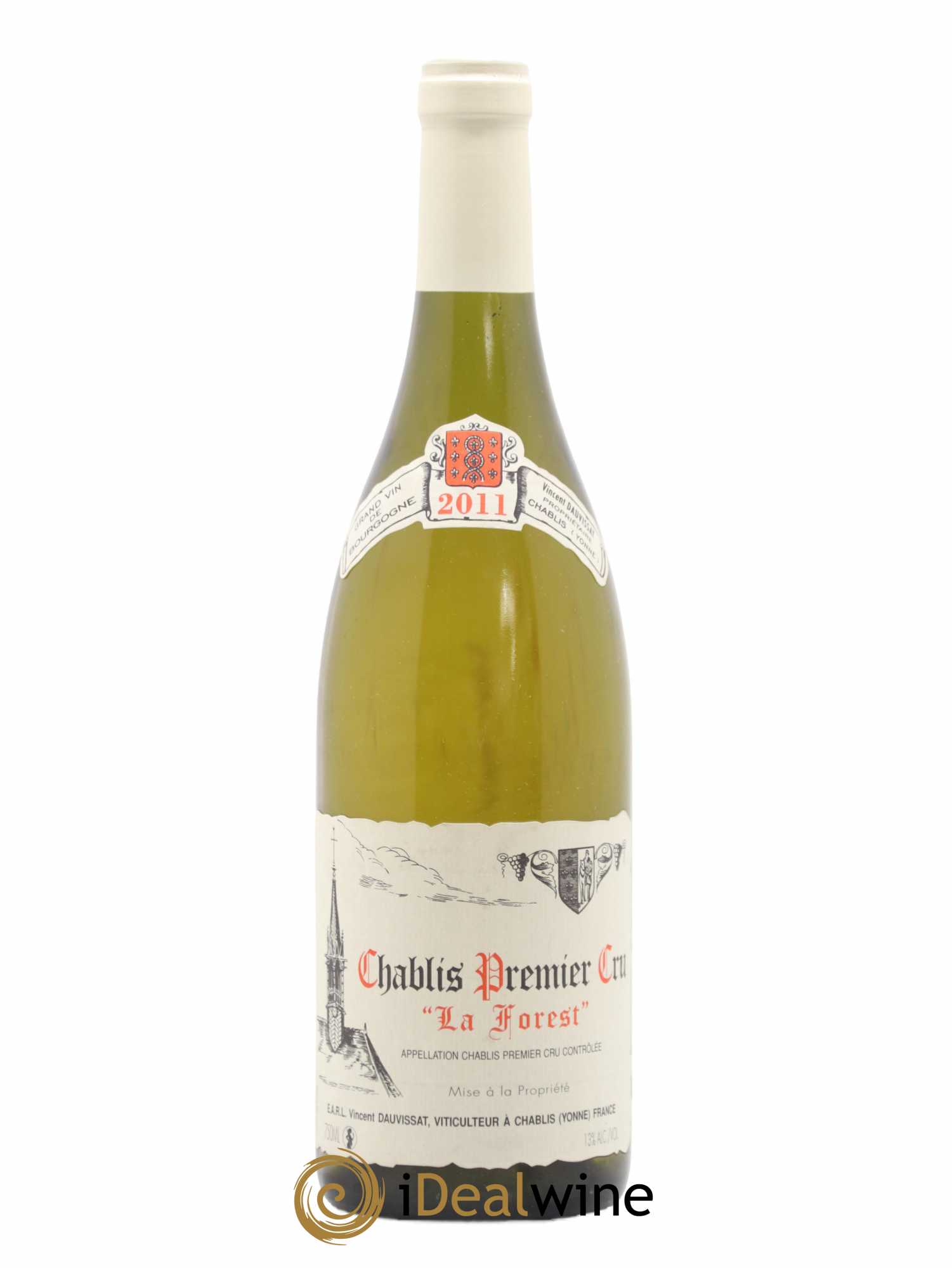 Chablis 1er Cru La Forest Vincent Dauvissat (Domaine) 2011 - Lot de 1 bouteille - 0