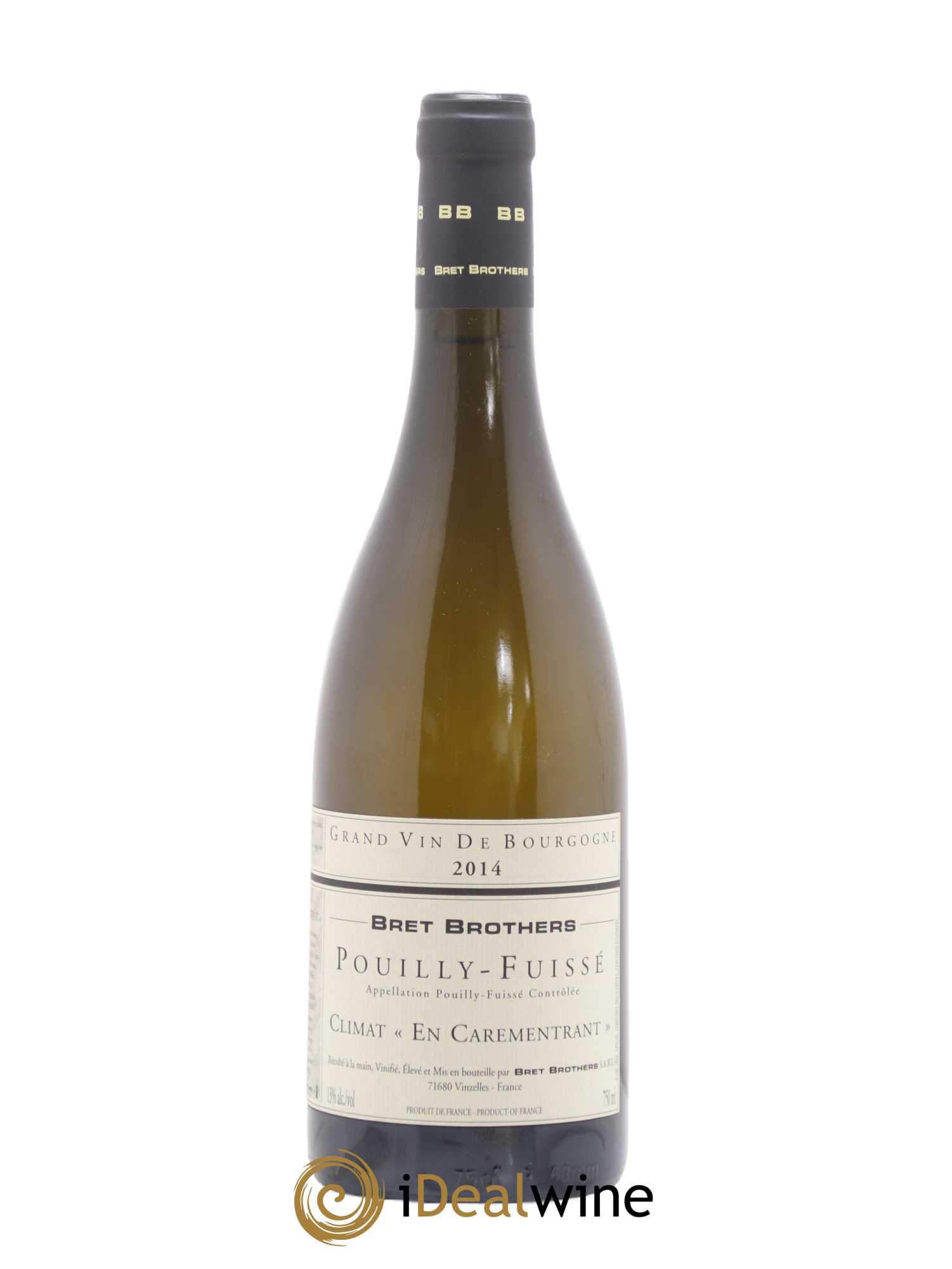 Pouilly-Fuissé En Carementrant Bret Brothers 2014 - Lot de 1 bouteille - 0