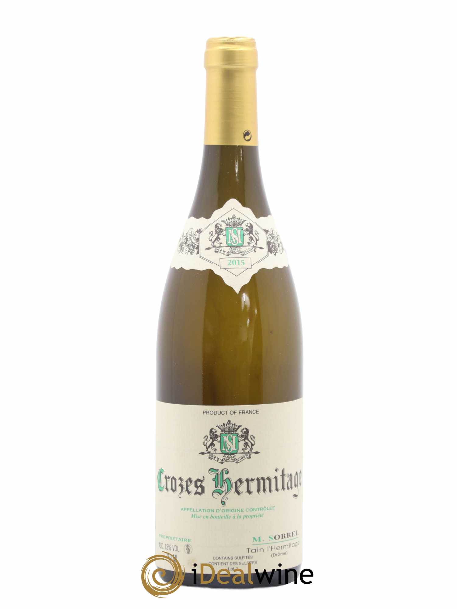 Crozes-Hermitage Marc Sorrel 2015 - Lot de 1 bouteille - 0