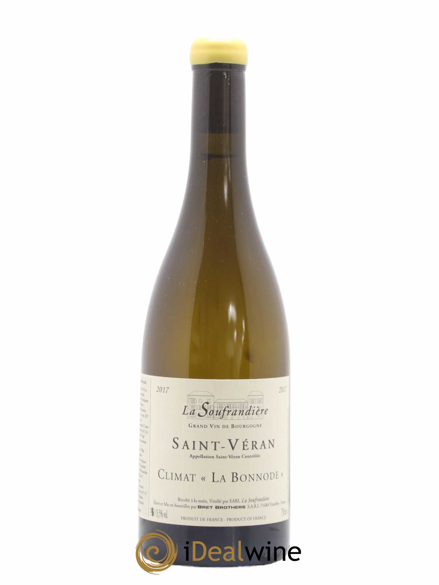 Saint-Véran La Bonnode La Soufrandière - Bret Brothers 2017 - Lot de 1 bouteille - 0