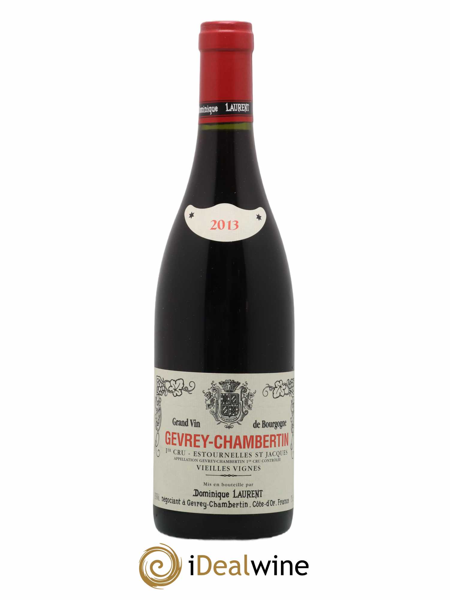 Gevrey-Chambertin 1er Cru Estournelles Saint-Jacques Vieilles Vignes Dominique Laurent 2013 - Lot de 1 bouteille - 0
