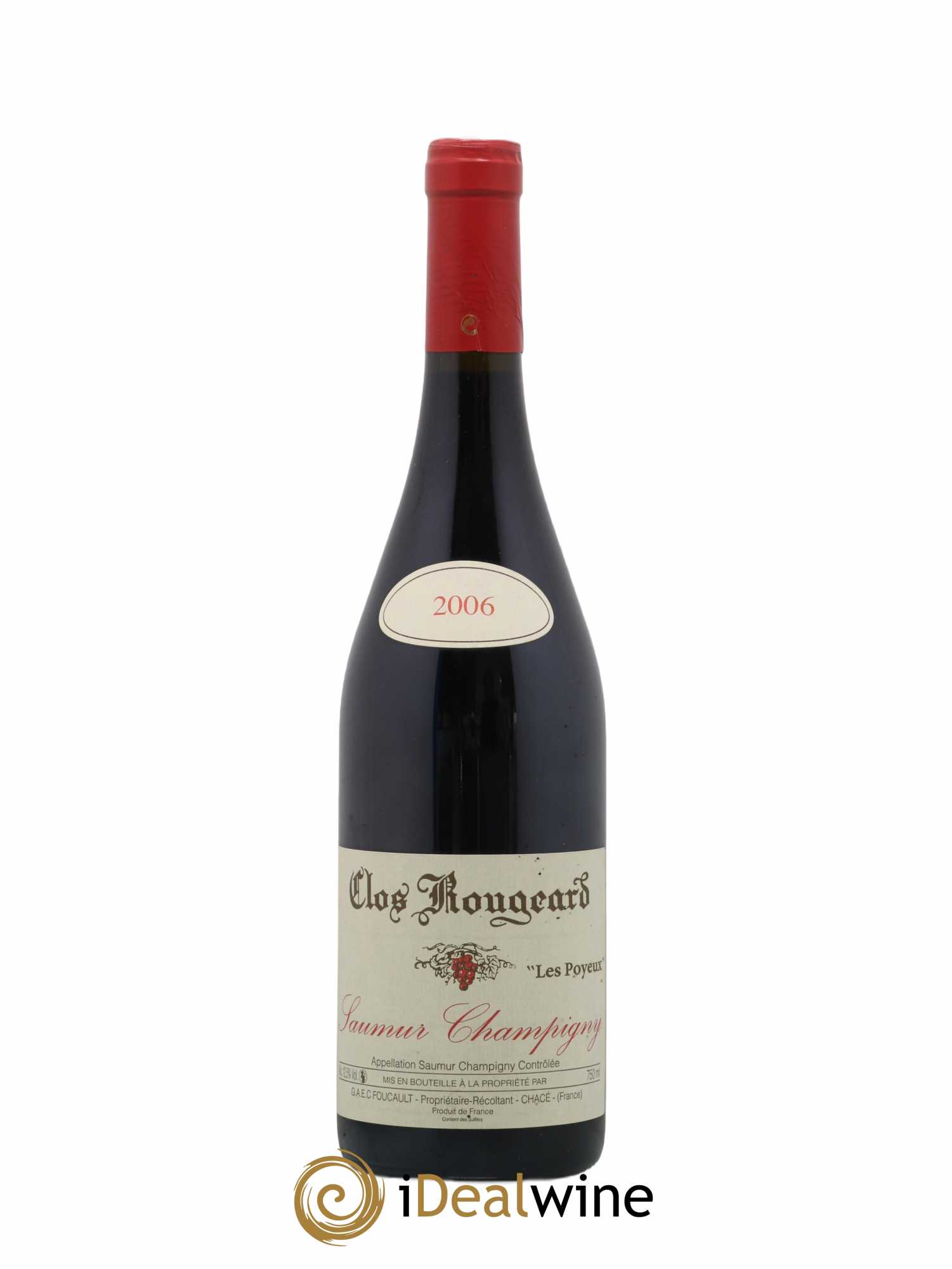 Saumur-Champigny Les Poyeux Clos Rougeard 2006 - Lot de 1 bouteille - 0