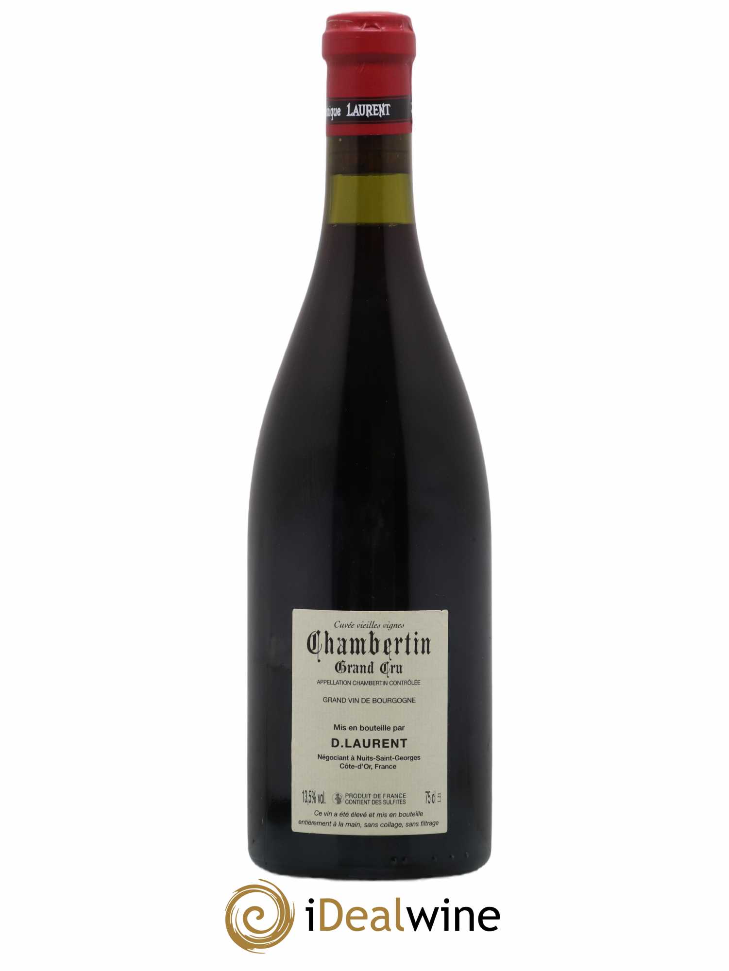 Chambertin Grand Cru Grande cuvée Vieilles Vignes Dominique Laurent 2006 - Lot de 1 bouteille - 1