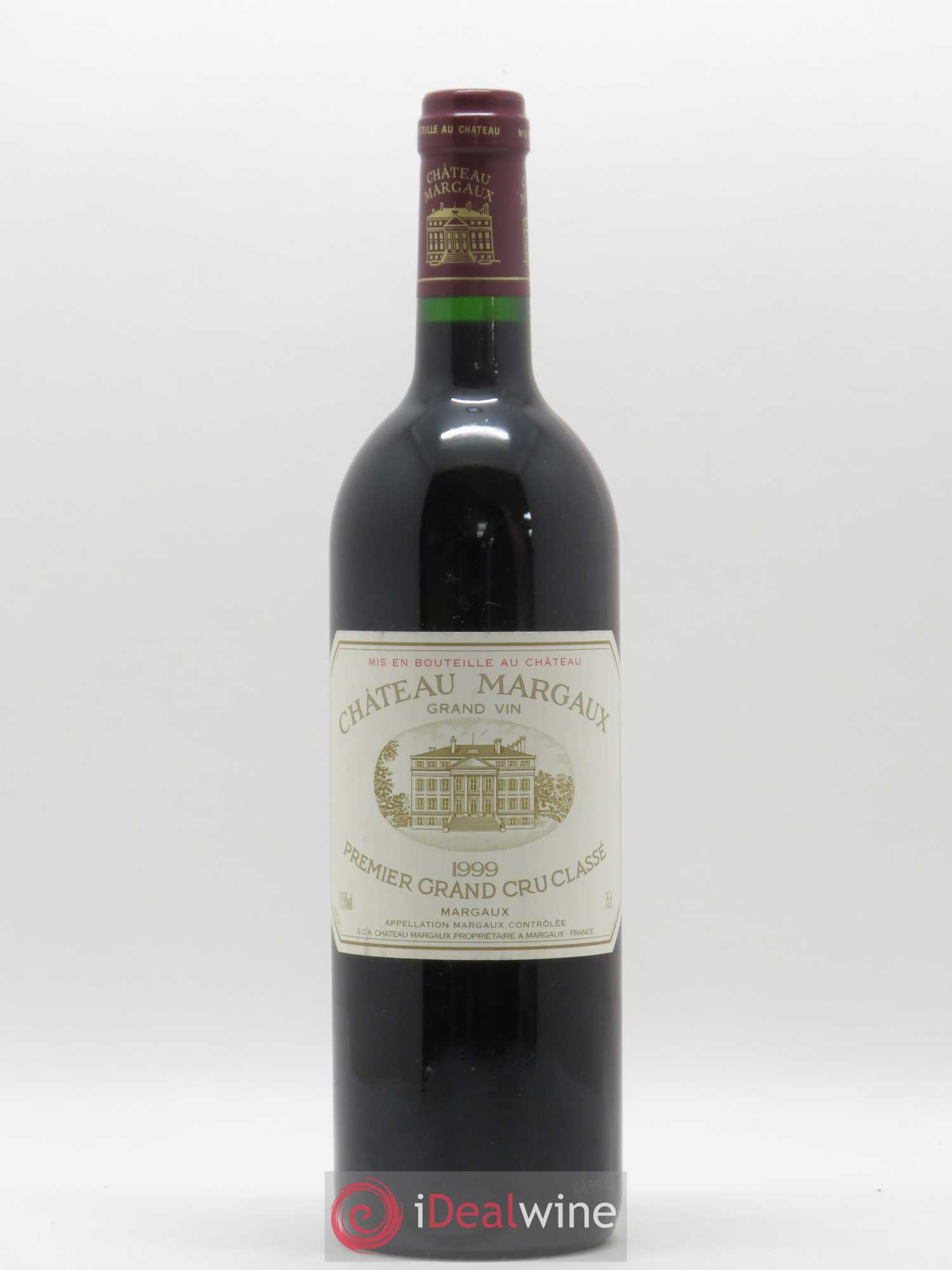 Château Margaux 1er Grand Cru Classé 1999 - Lot de 1 bouteille - 0