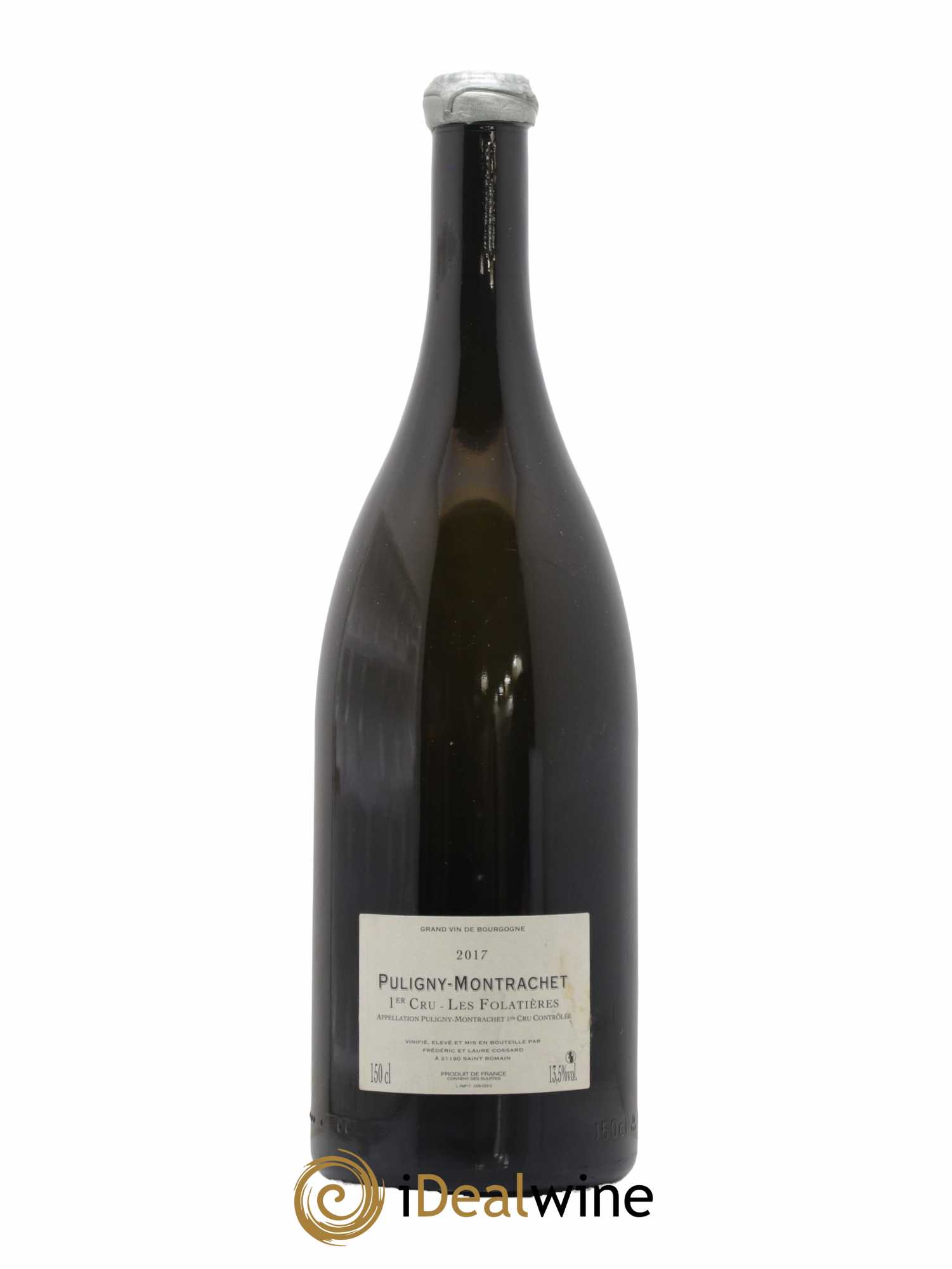 Puligny-Montrachet 1er Cru Les Folatières Domaine de Chassorney - Frédéric Cossard 2017 - Lot of 1 magnum - 1