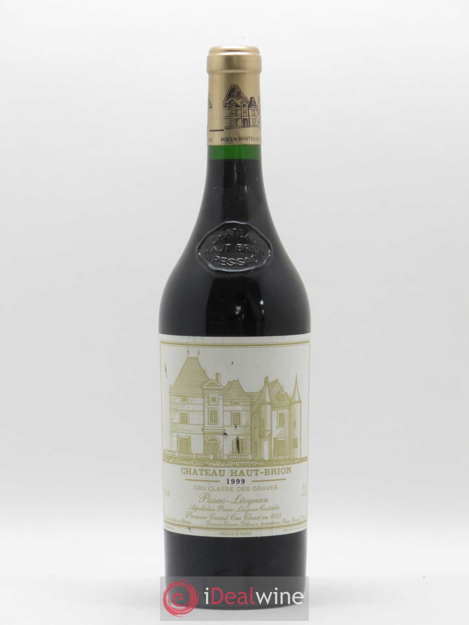 Château Haut Brion 1er Grand Cru Classé 1999 - Lot de 1 bouteille - 0