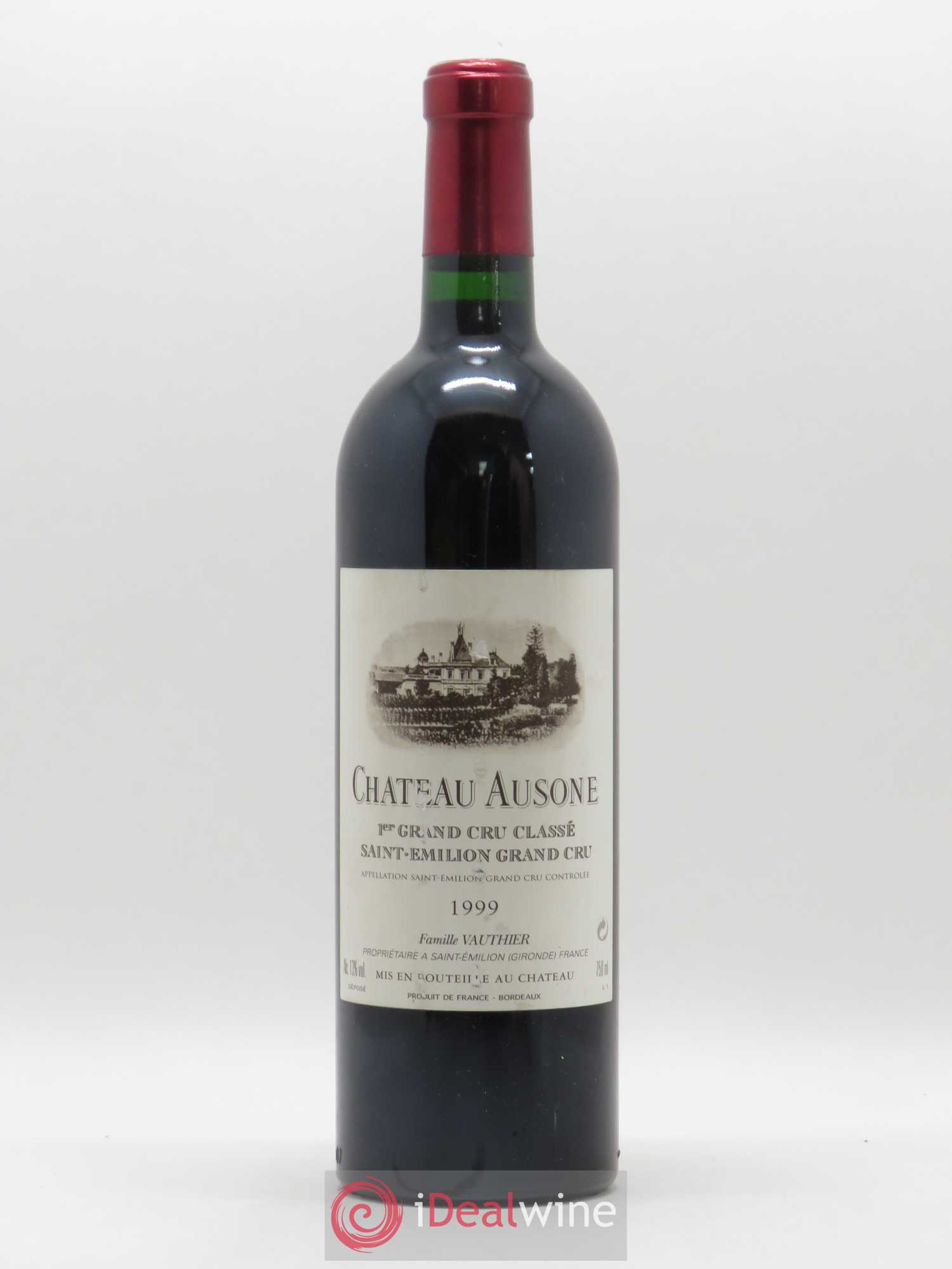 Château Ausone 1er Grand Cru Classé A 1999 - Lot de 1 bouteille - 0
