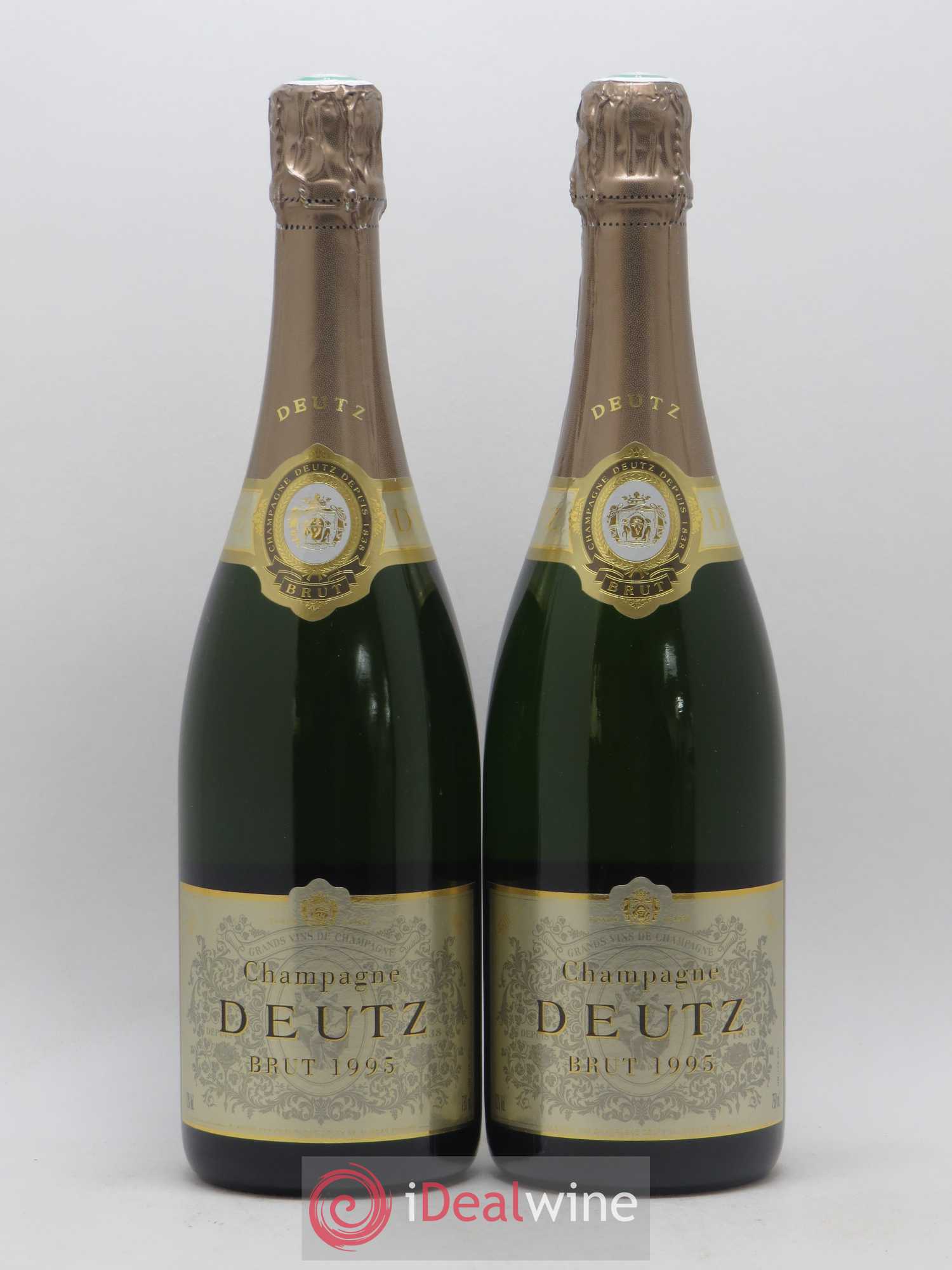 Brut Deutz 1995 - Lot de 2 bouteilles - 0