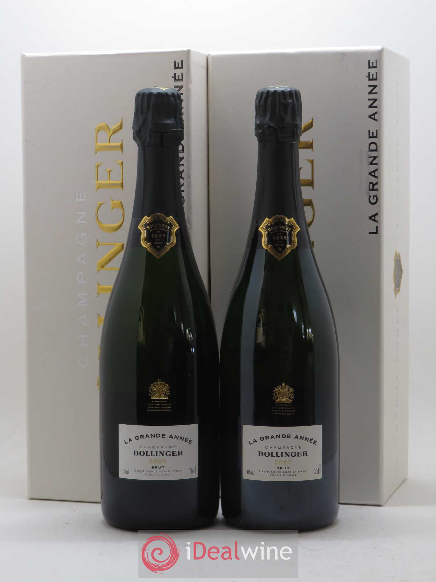 La Grande Année Brut Bollinger 2000 - Lot de 2 bouteilles - 1