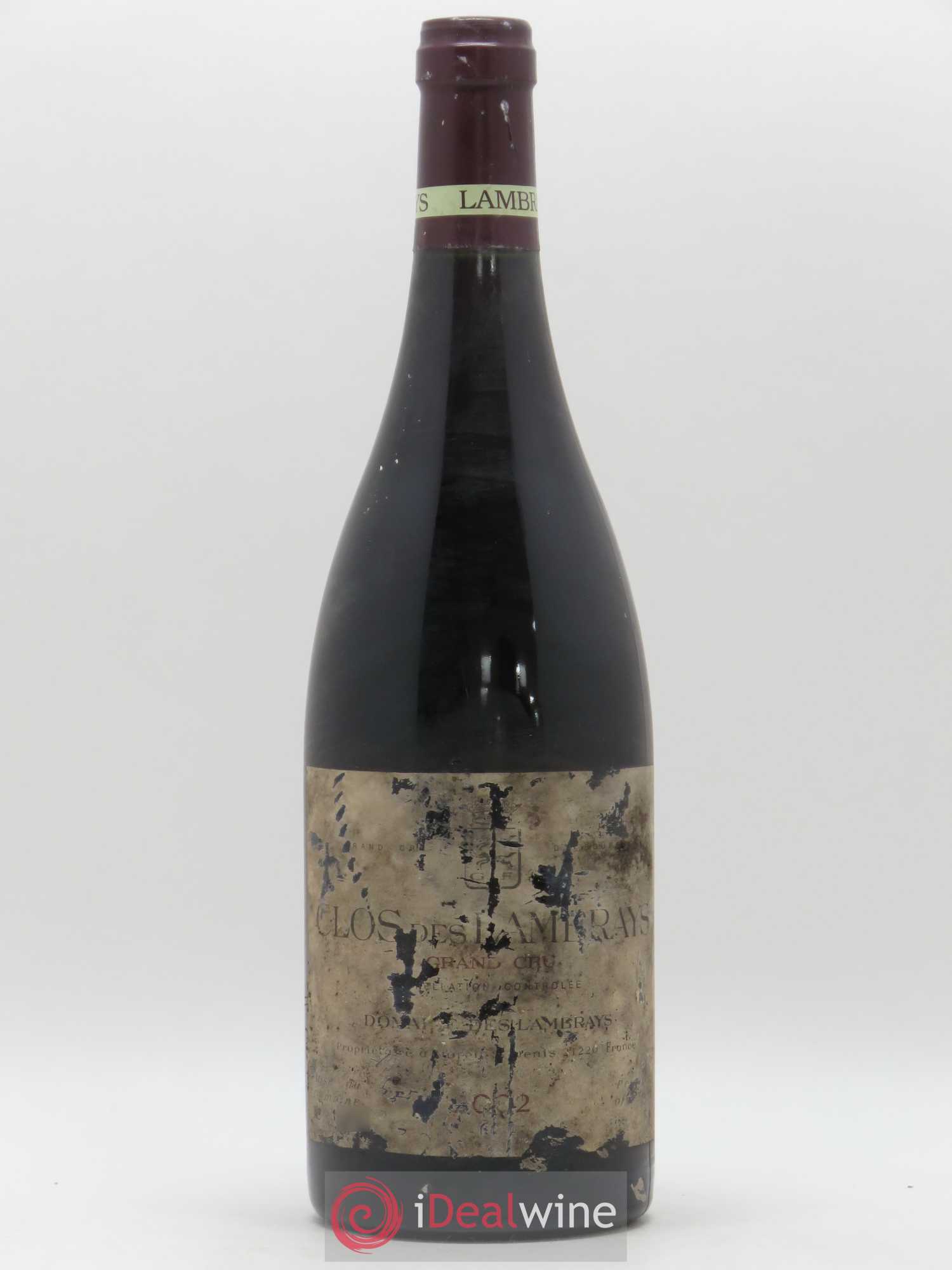 Clos des Lambrays Grand Cru Domaine des Lambrays 2002 - Lot de 1 bouteille - 0