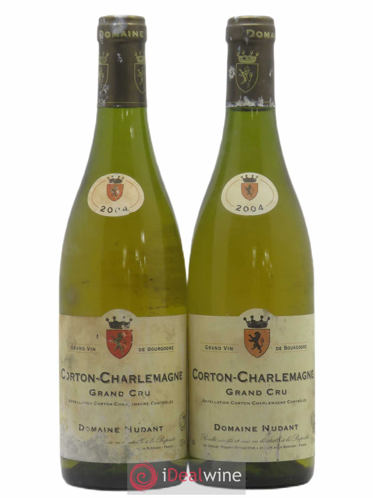 Corton-Charlemagne Grand Cru Domaine Nudant 2004 - Lot de 2 bouteilles - 0