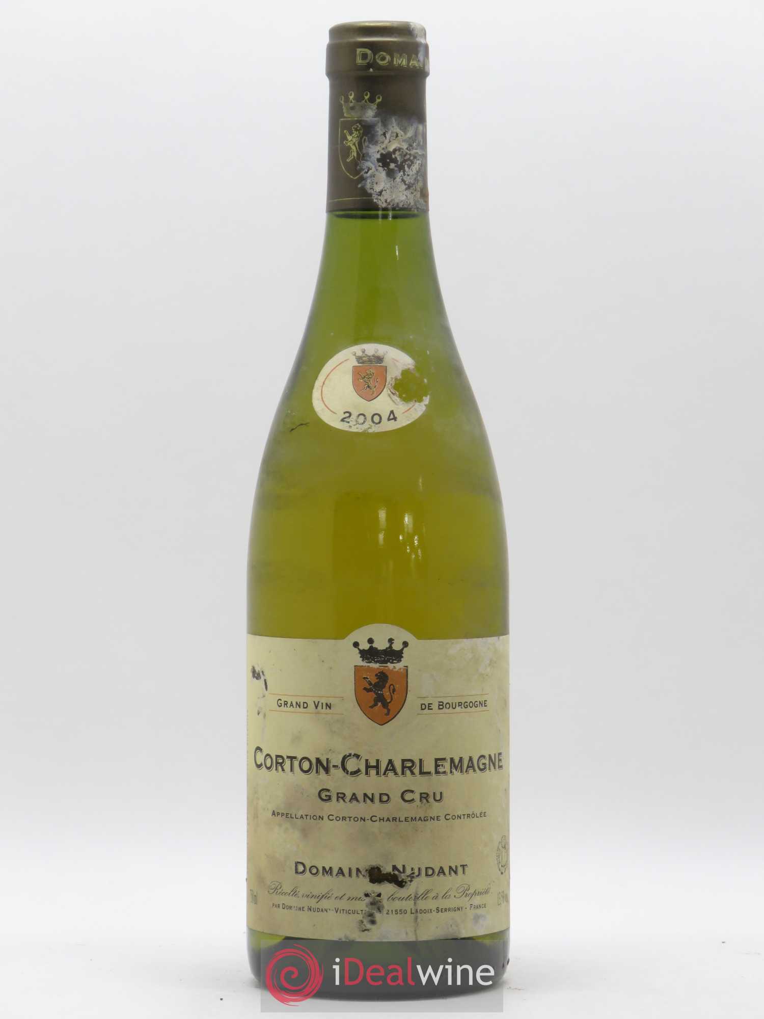 Corton-Charlemagne Grand Cru Domaine Nudant 2004 - Lot de 1 bouteille - 0