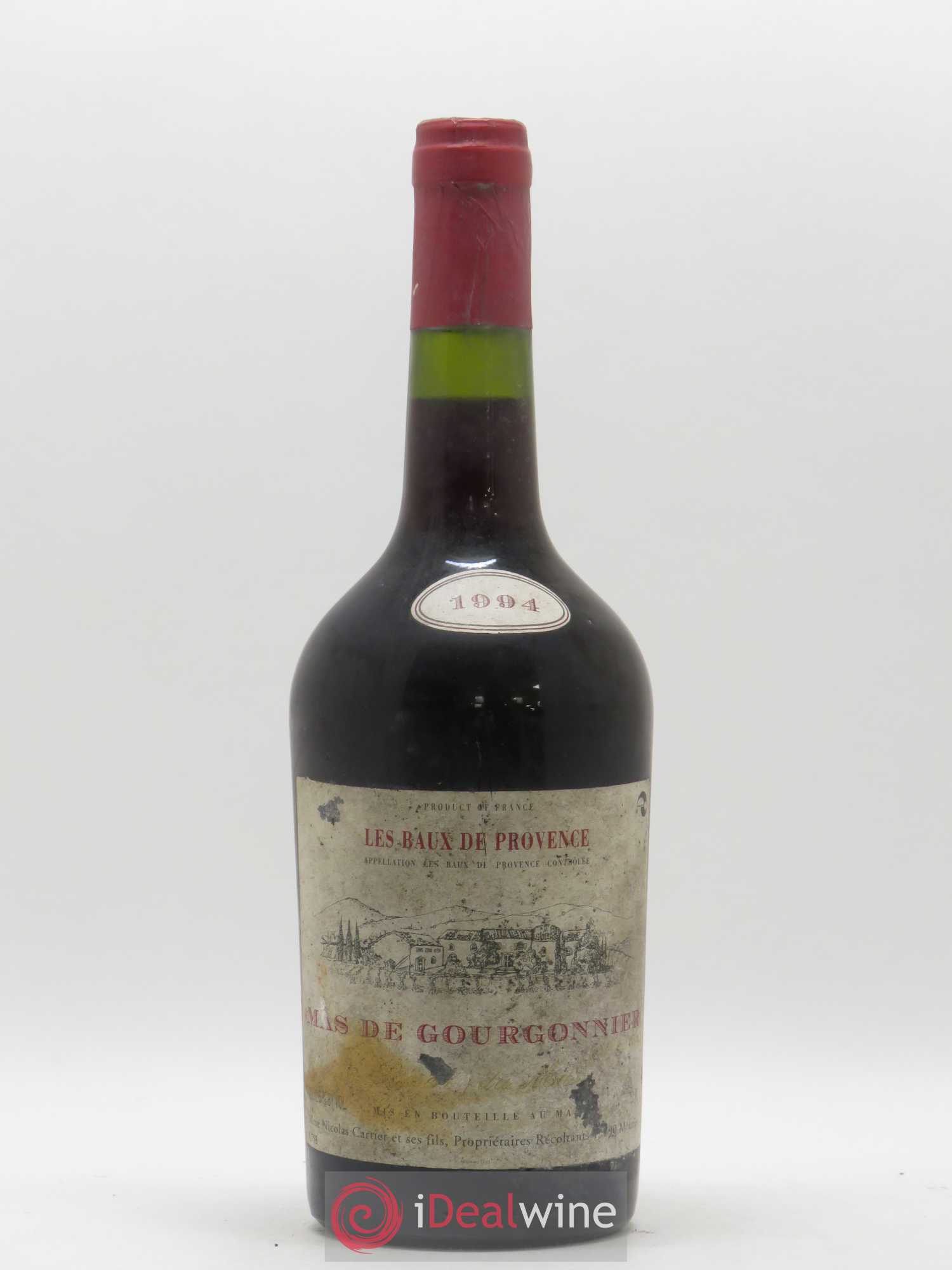 Baux de Provence Mas de Gourgonnier 1994 - Lot de 1 bouteille - 0