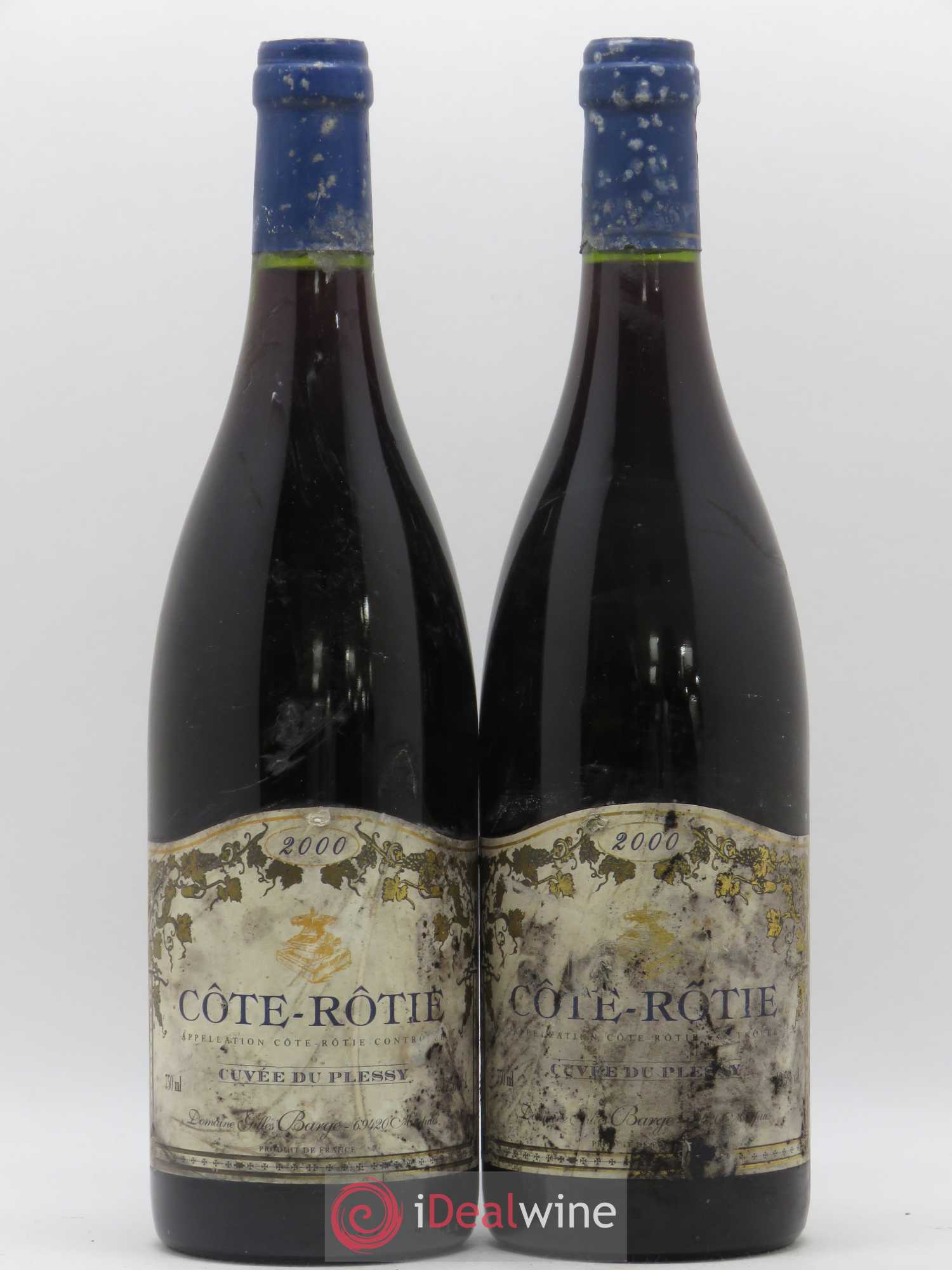 Côte-Rôtie Barge (Domaine) Cuvée Duplessy 2000 - Lot de 2 bouteilles - 0