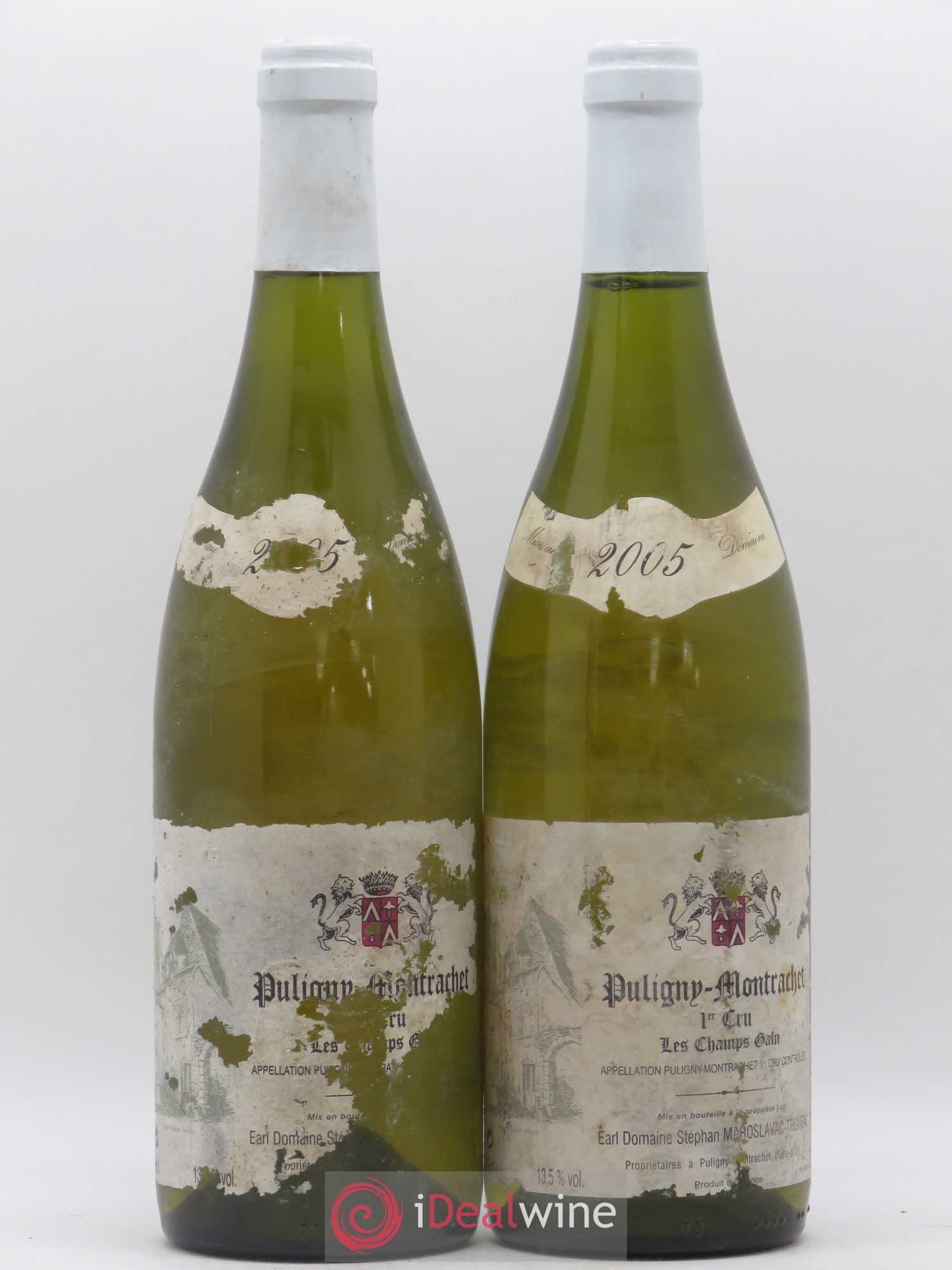 Puligny-Montrachet 1er Cru Champ Gain Domaine Maroslavac 2005 - Posten von 2 Flaschen - 0